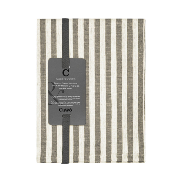 Cawö Geschirrtuch Linen Classics 537 | 73 metal