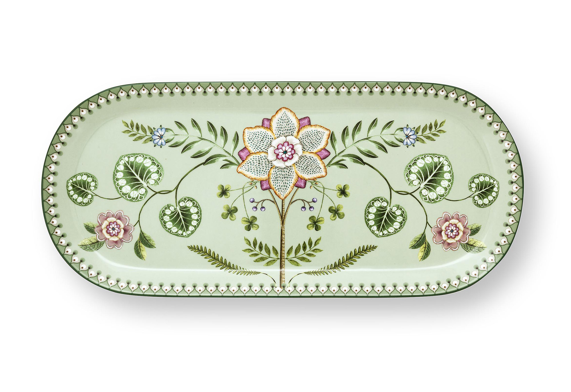 Pip Studio Tortenteller Lily&Lotus | hellgrün