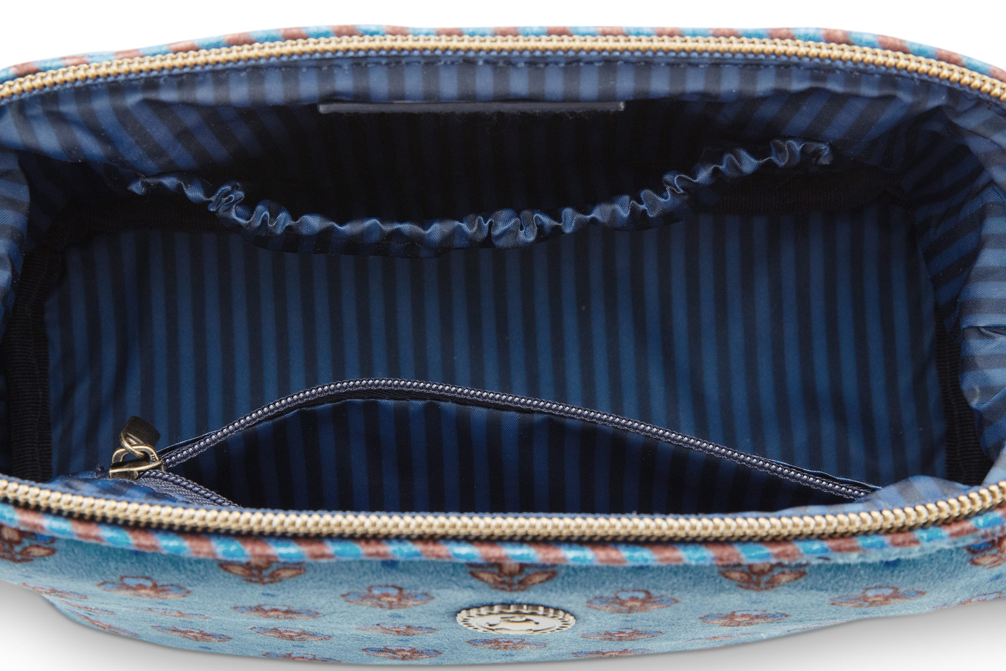 Pip Studio Kosmetiktasche Jaipur Flower | blau