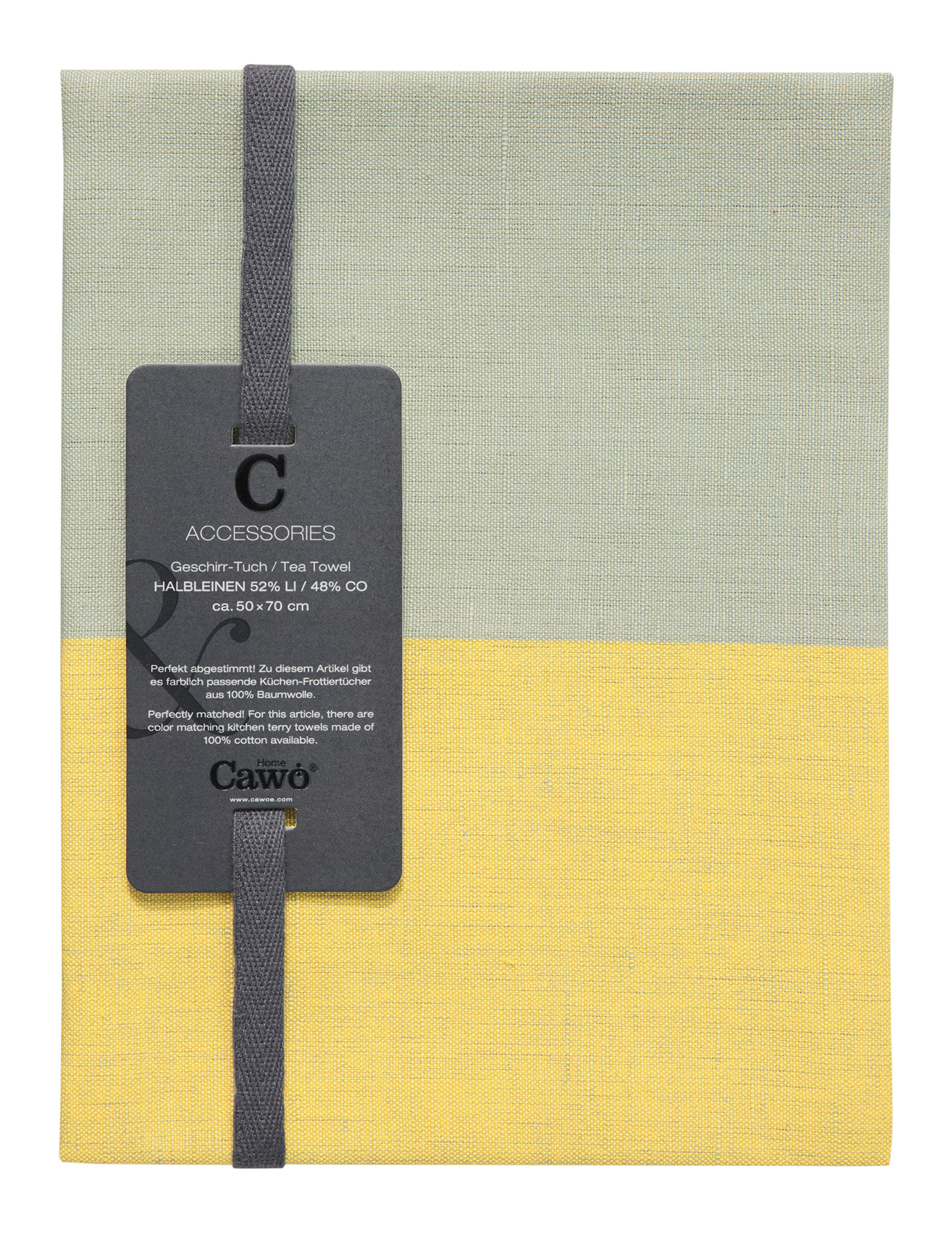 Cawö Geschirrtuch Duo Cuisine 535 | 54 scotch/wasabi