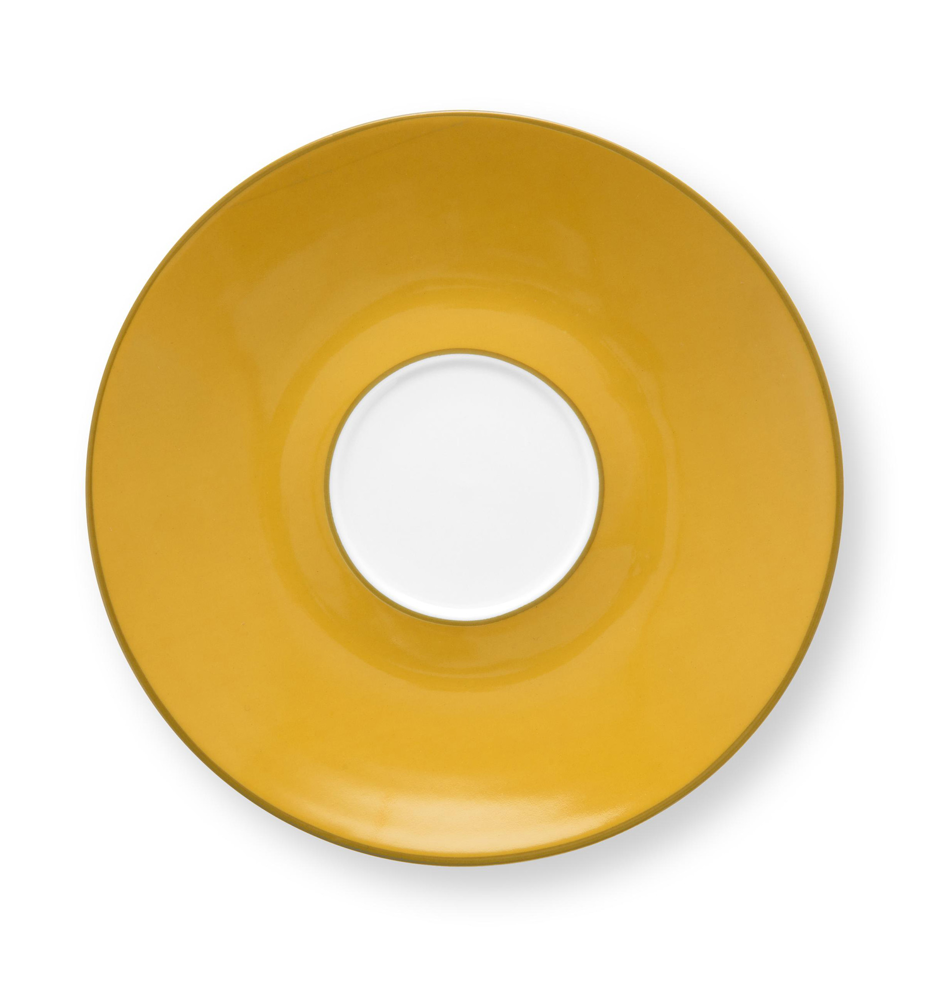 Pip Studio 2er Set Espresso Tasse & Untertasse Lily & Lotus