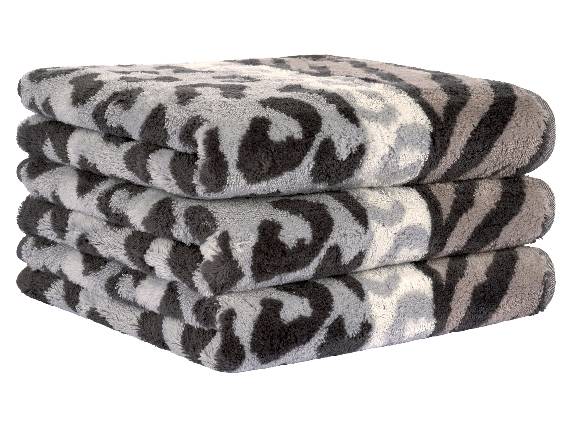 Cawö Handtuch Noblesse Animal 1090 | 77 metal