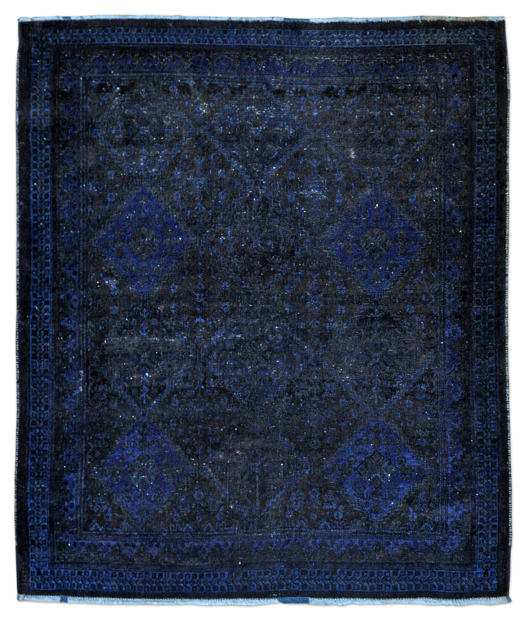 Ghaschghai Perserteppich alt | Vintage 131 x 150 cm