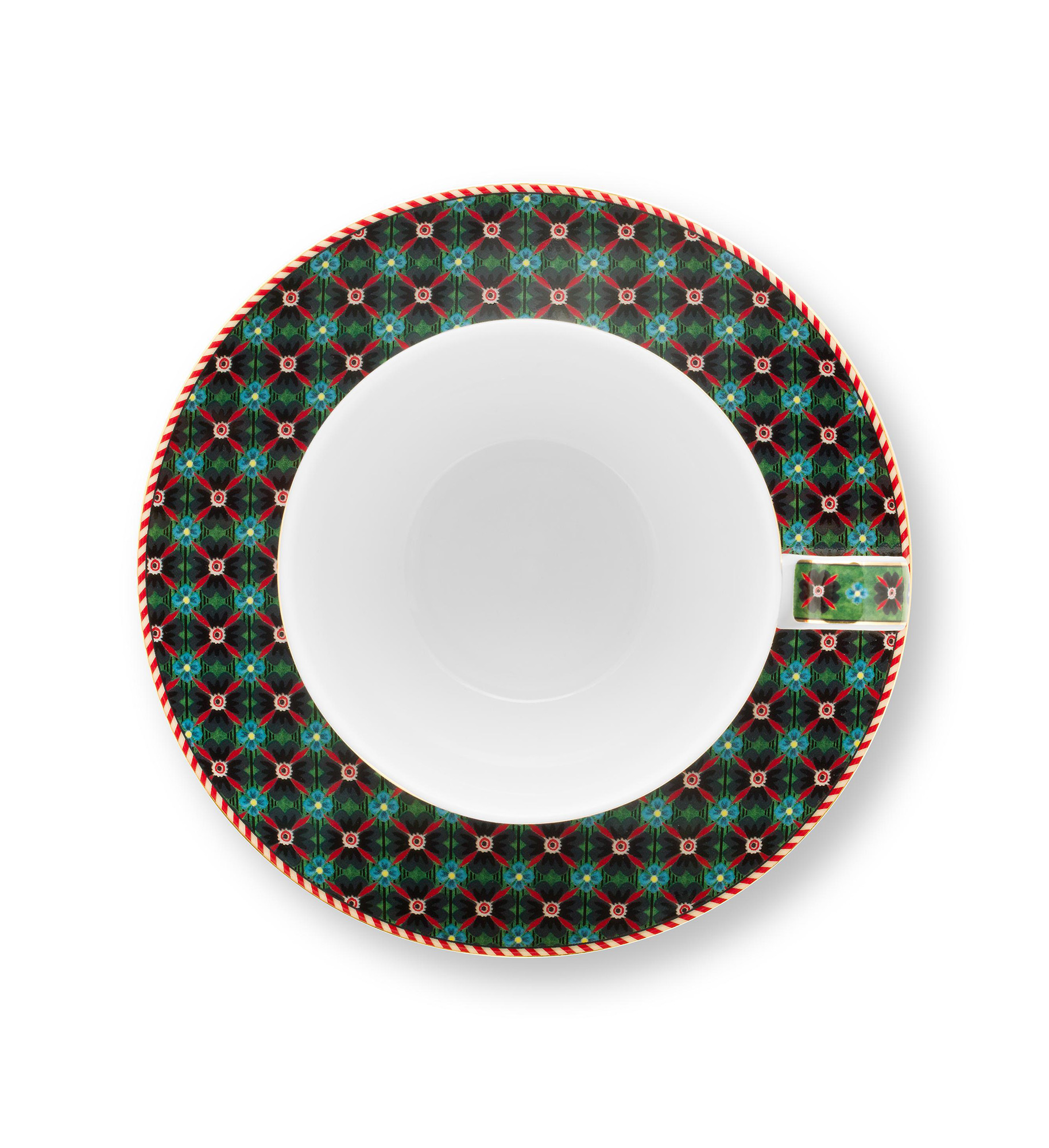 Pip Studio Tasse & Untertasse Berry Blues | blau