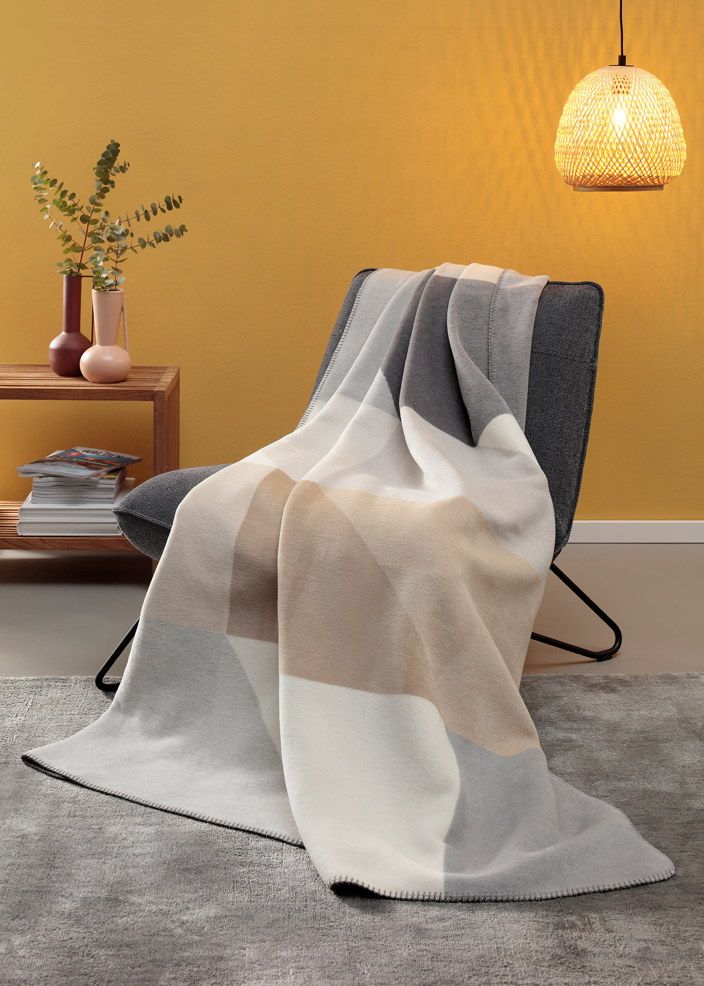 Biederlack Plaid / Wohndecke Orion HS | Great Stone