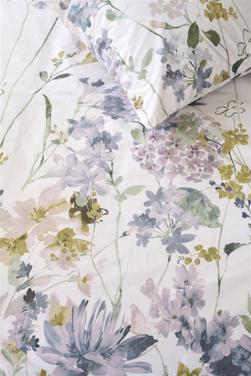 Beddinghouse Baumwoll-Bettwäsche Hortensia | Pastell