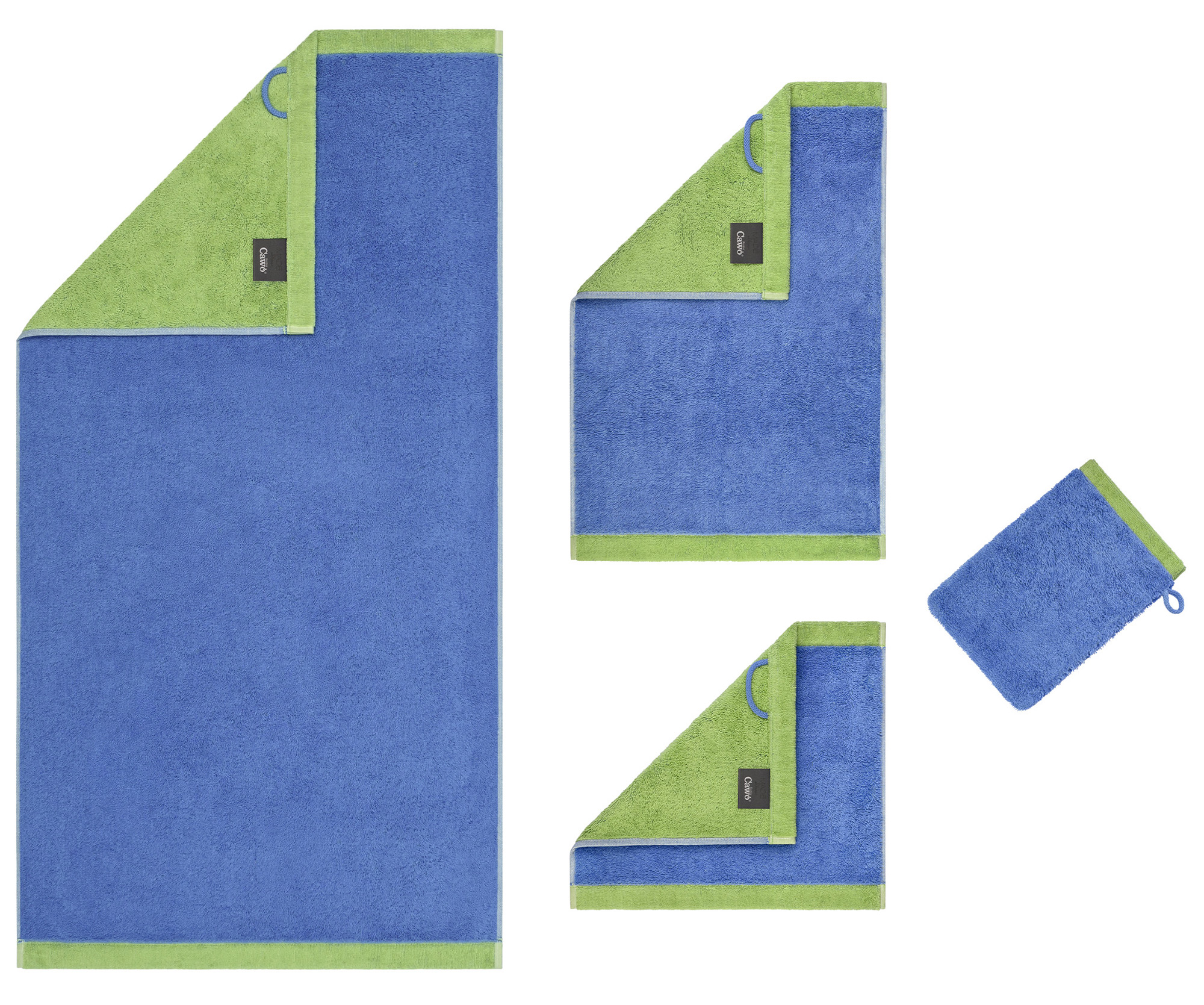 Cawö Handtuch Lifestyle Splash 7071 | 14 capri/pistazie