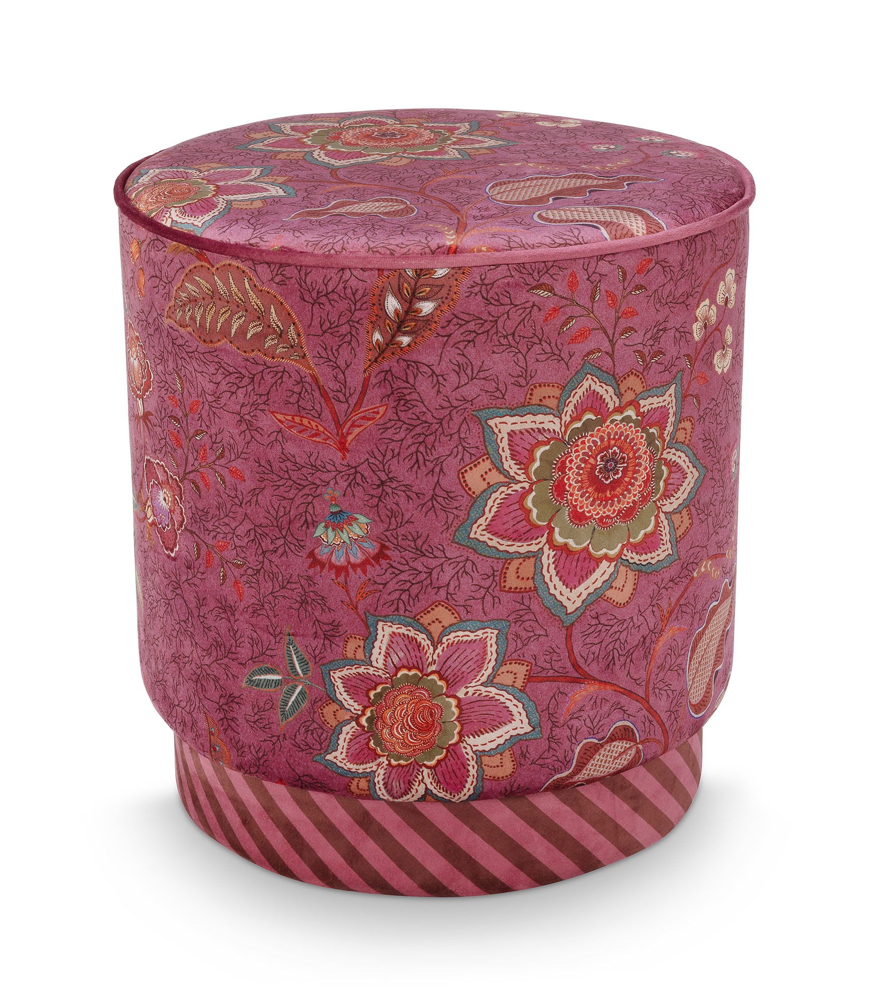Pip Studio Pouf Sitzpouf Mumbai Morning | pink