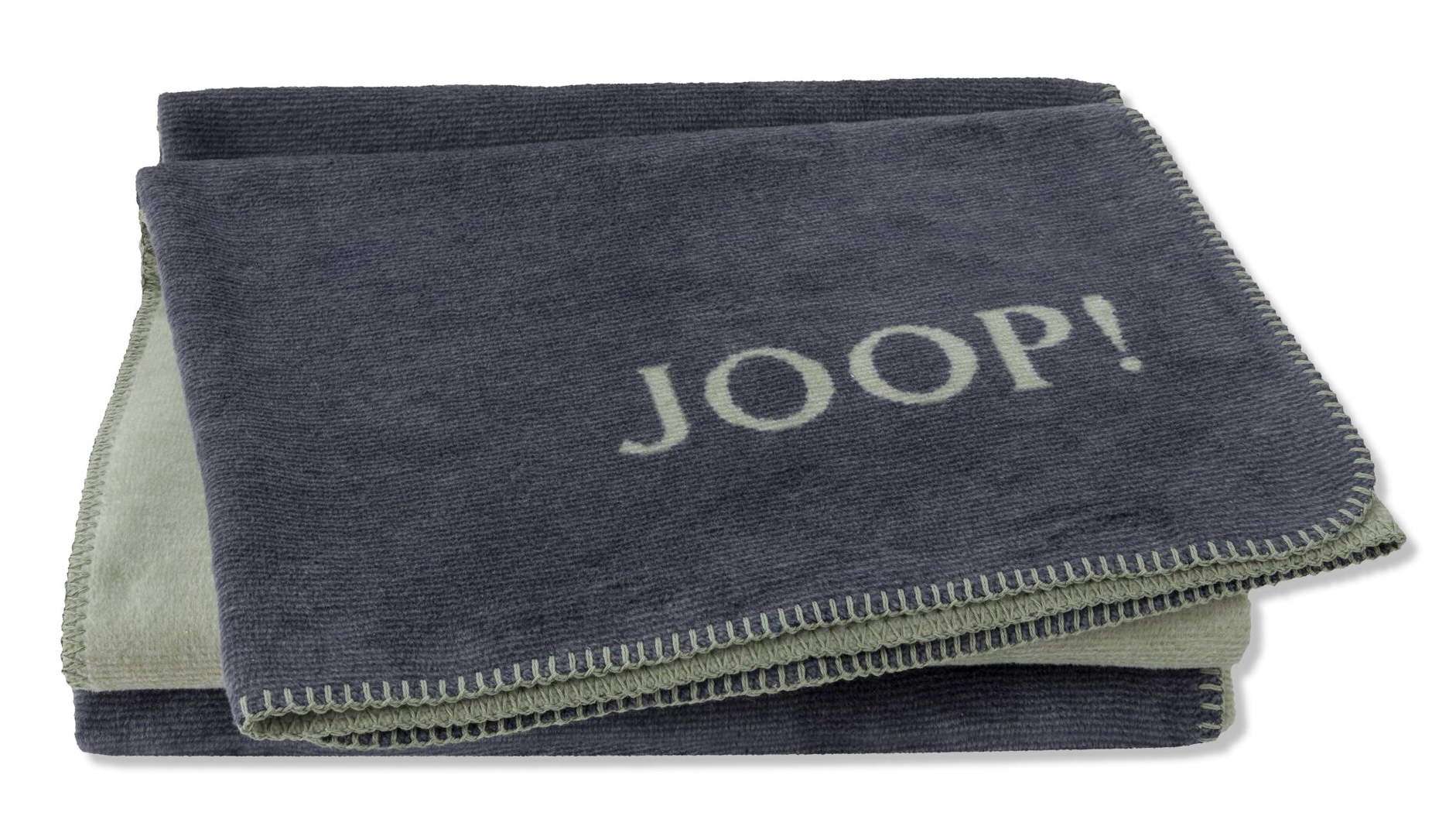 JOOP! Plaid Melange Doubleface | Navy-Oliv
