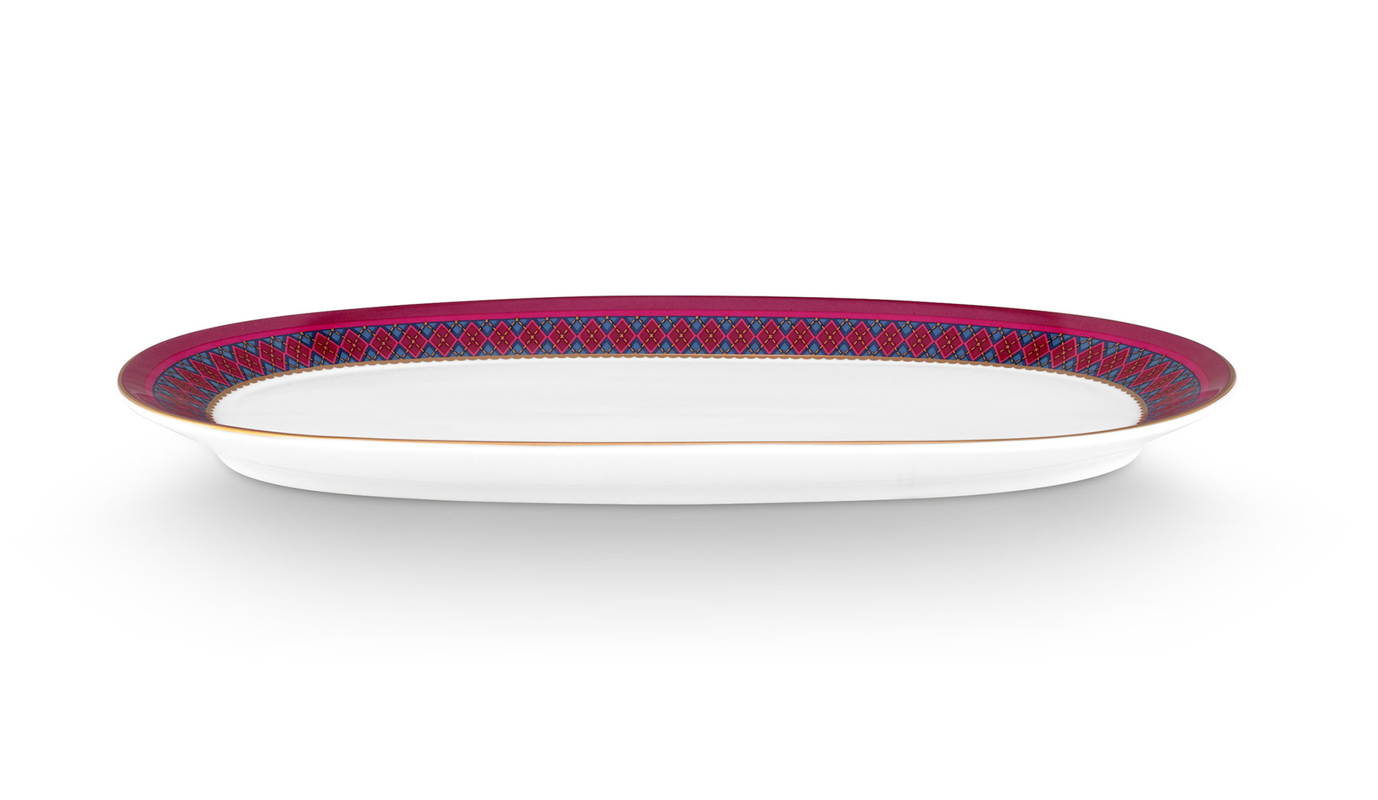 Pip Studio Ovales Tablett Deerest Darling | Pink
