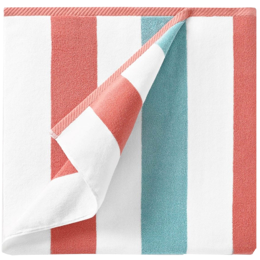 Egeria Strandtuch Beach Cabana Stripe | 207 zinnia