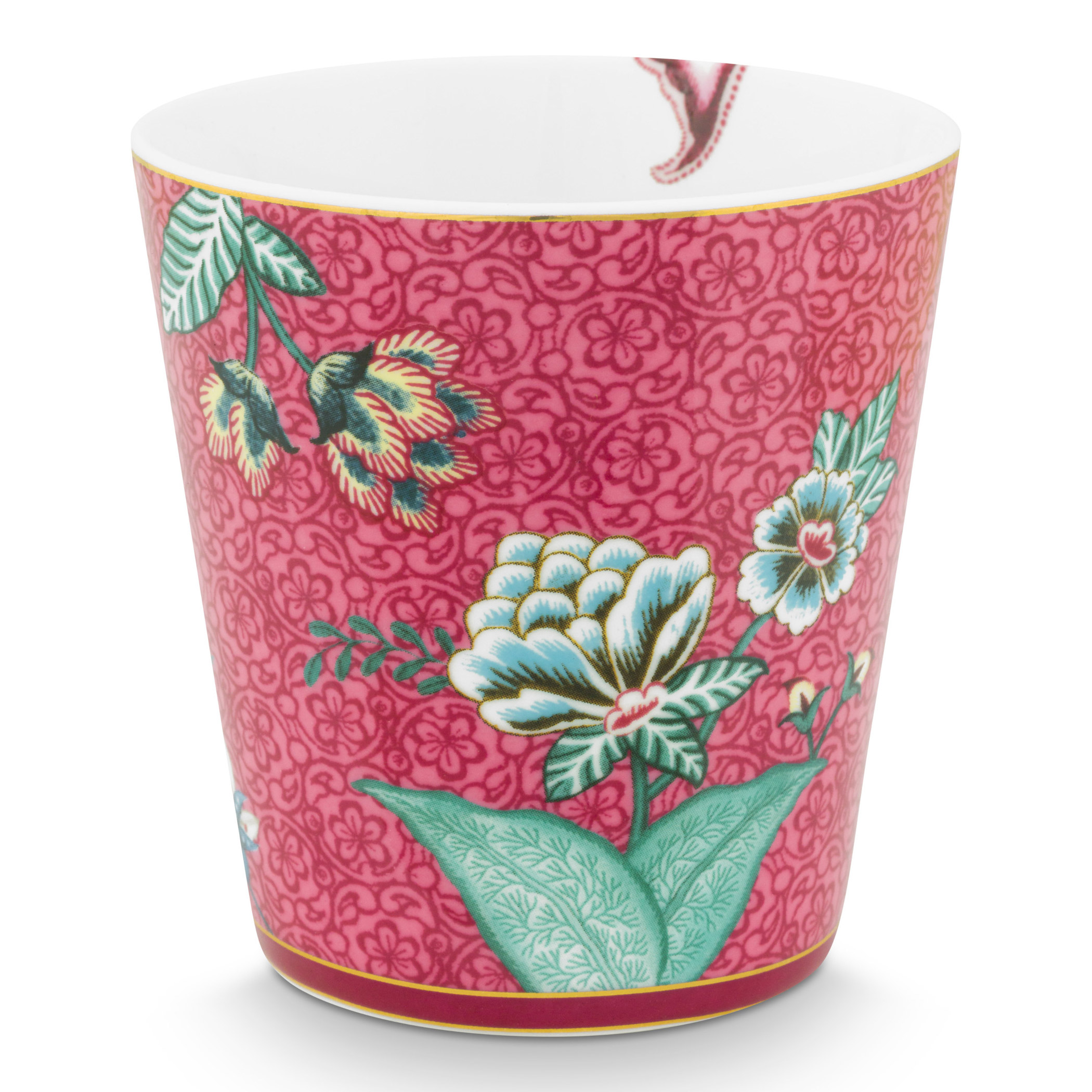 Pip Studio Geschenkset Becher Flower Festival | Dunkelpink