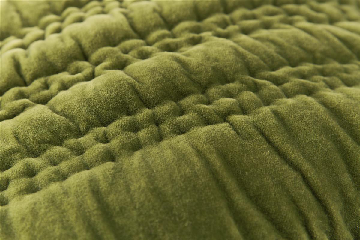 Beddinghouse Dekokissen Quilta | Olivgrün