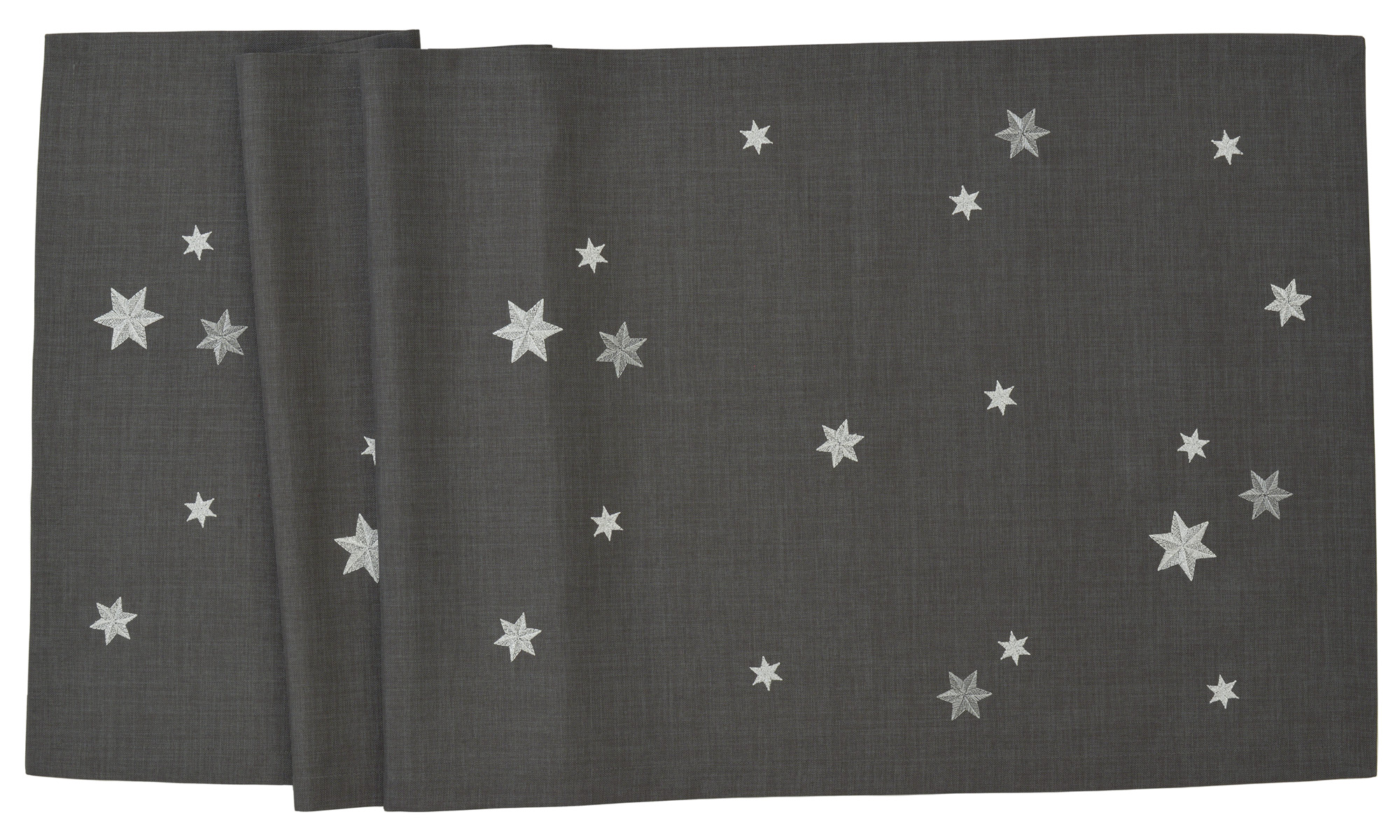 Sander Tischläufer Skyla | 34 graphite
