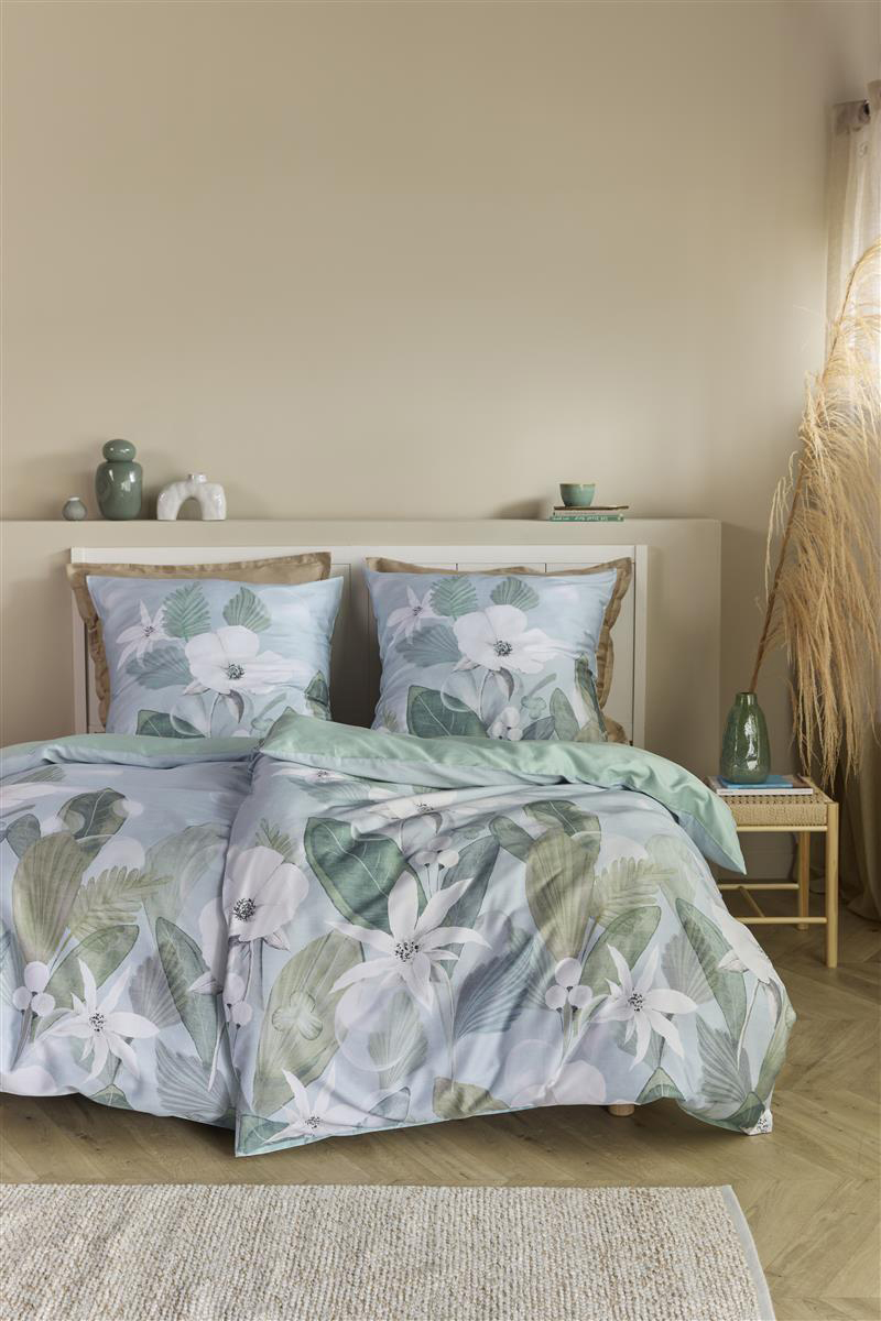 Beddinghouse Satin-Bettwäsche Eva | Blau