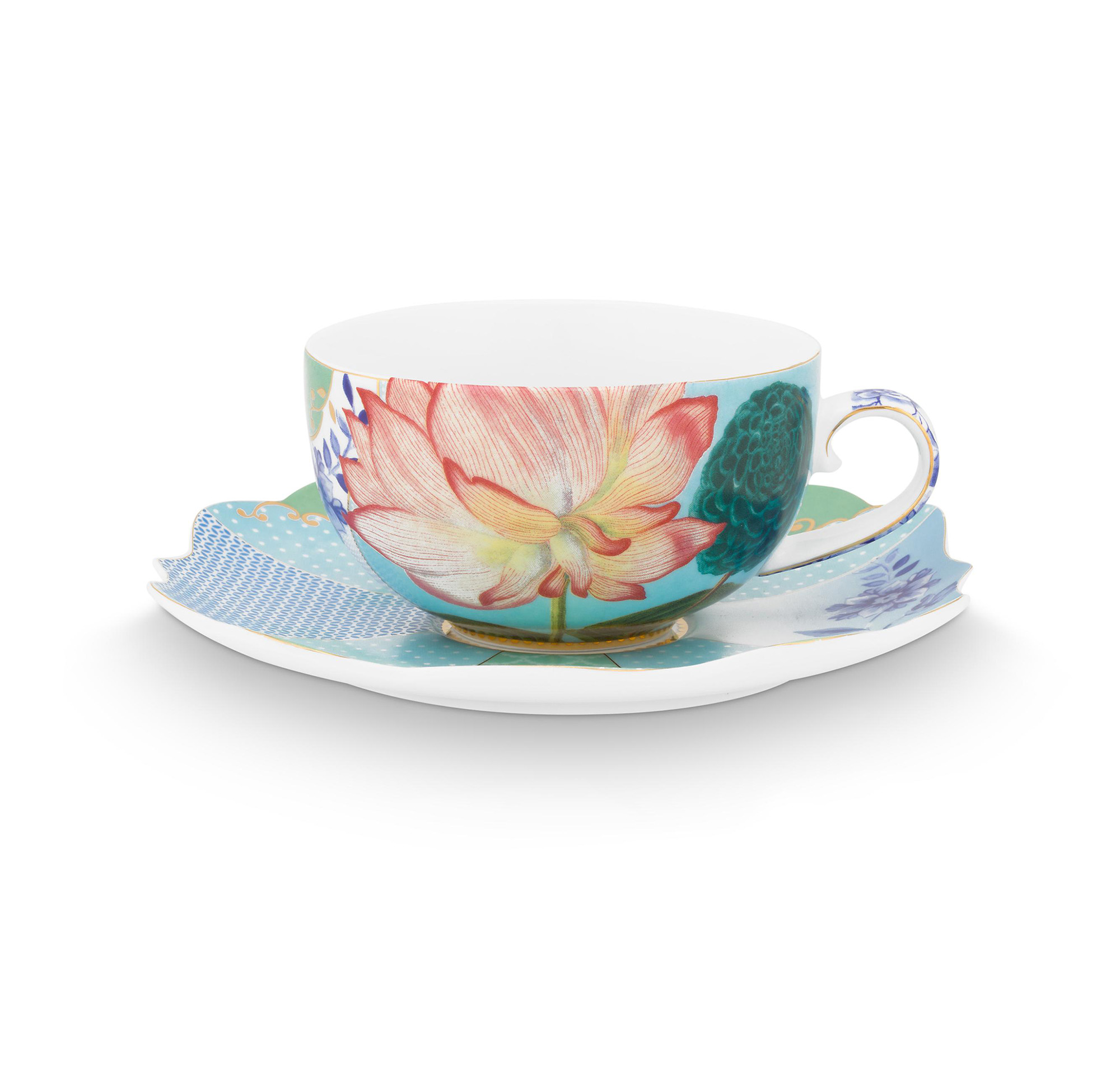 Pip Studio Tasse & Untertasse Royal | multi