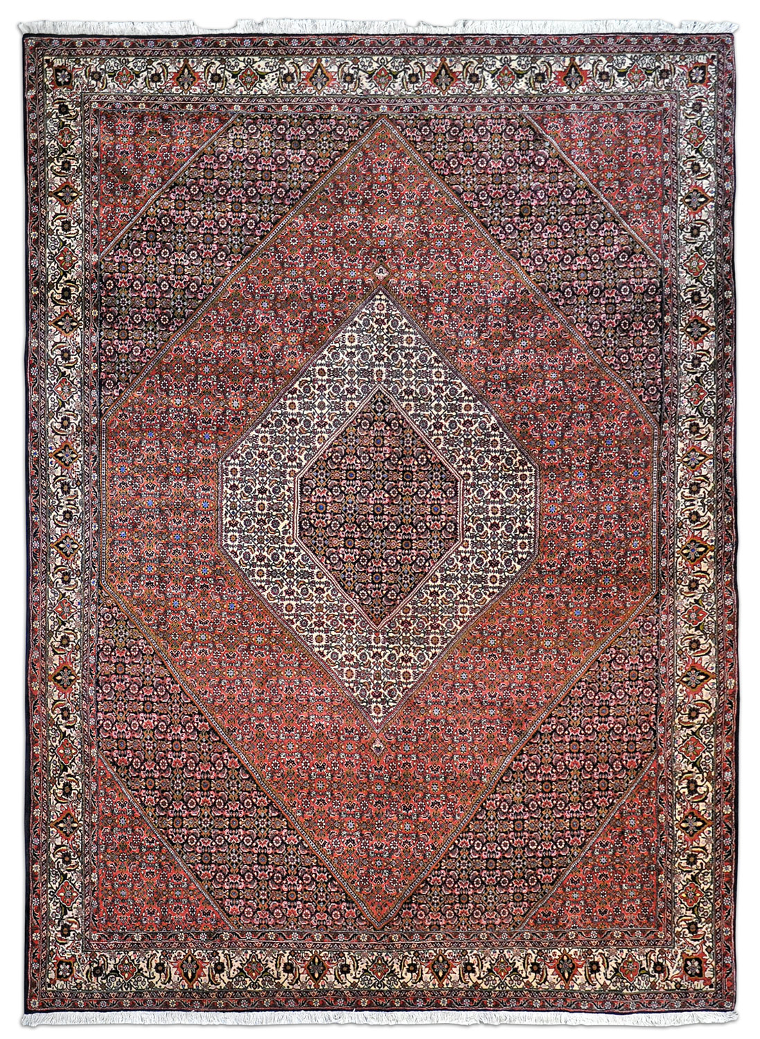 Bidjar Perserteppich Herati | Rautenmedaillon 250 x 370 cm