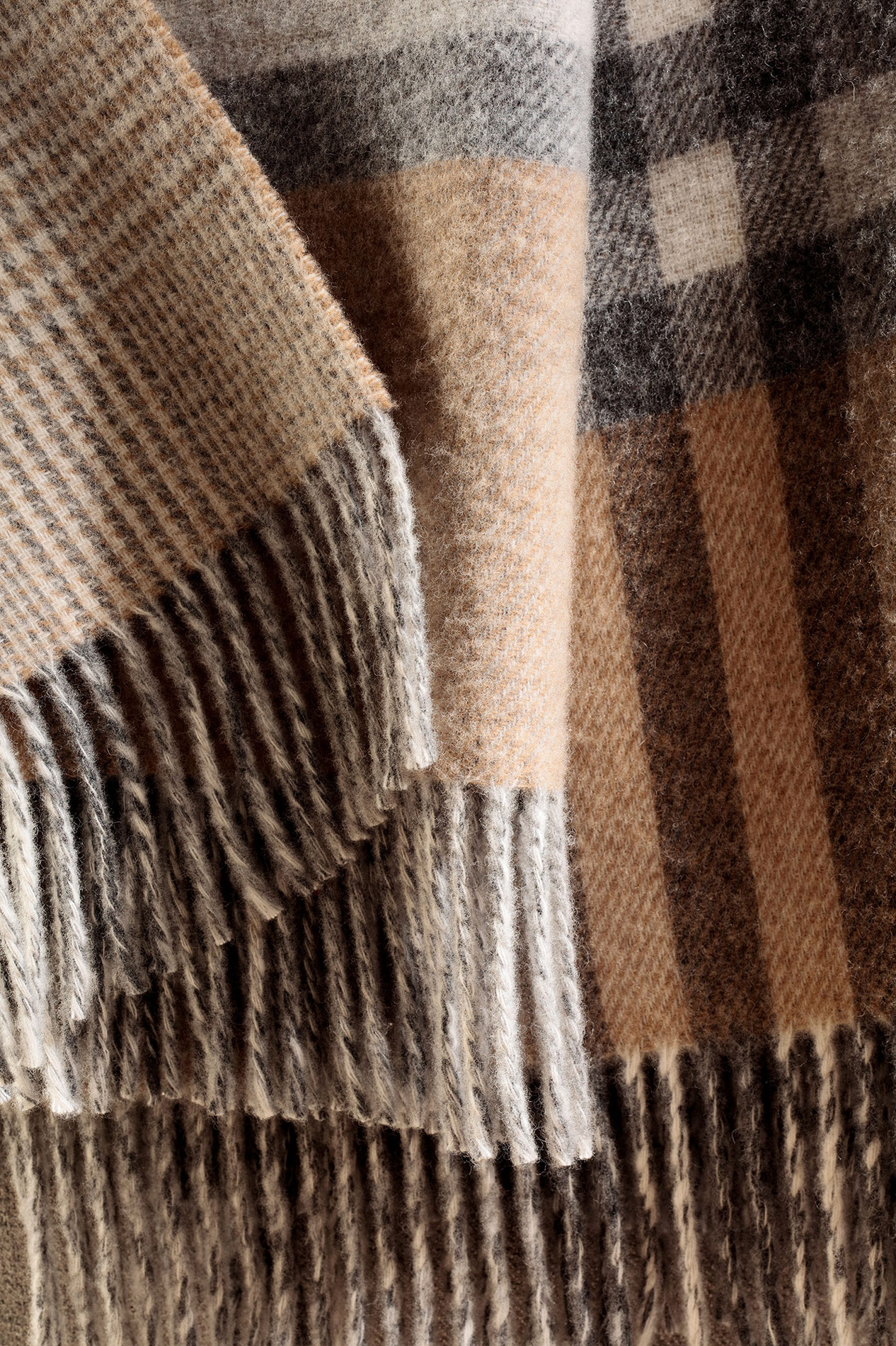 Biederlack Plaid / Decke Twin Check