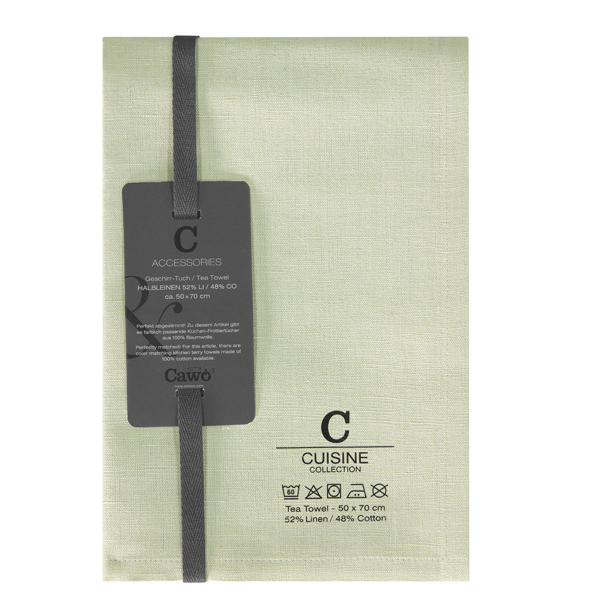 Cawö Geschirrtuch Nature  531 | 40 wasabi