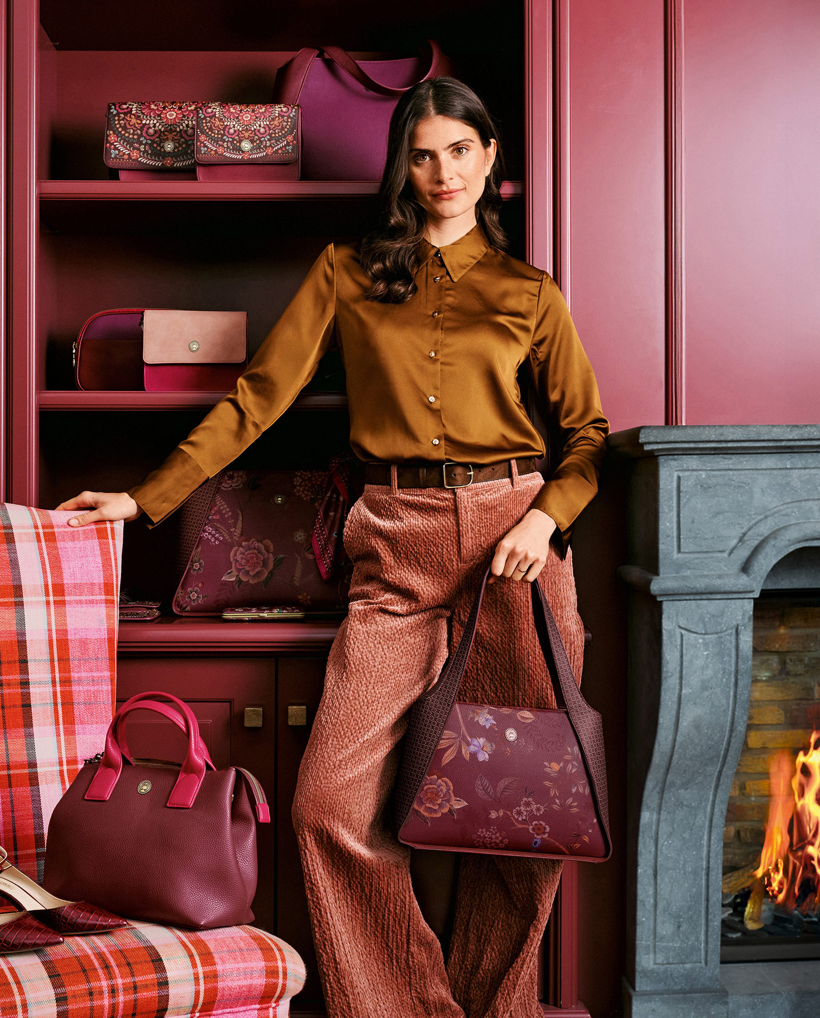 Pip Studio Geldbörse / Portemonnaie Willow Il Ricamo | dunke