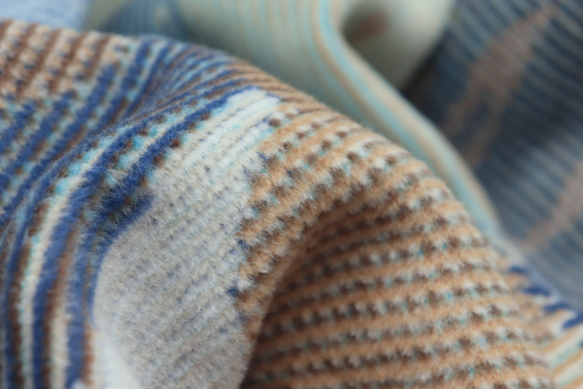 Biederlack Plaid / Decke Winter Flora