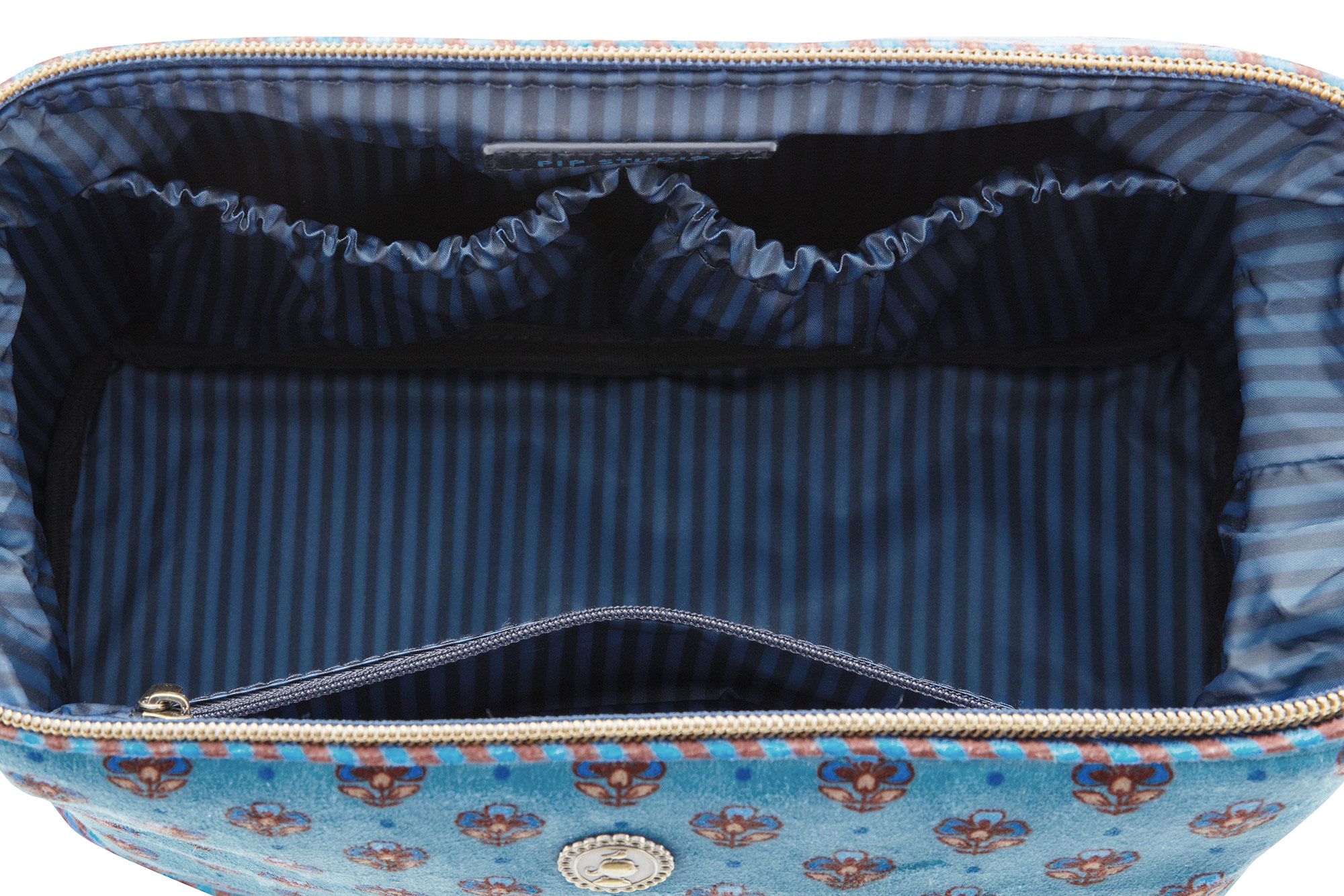Pip Studio Kosmetiktasche Jaipur Flower | blau