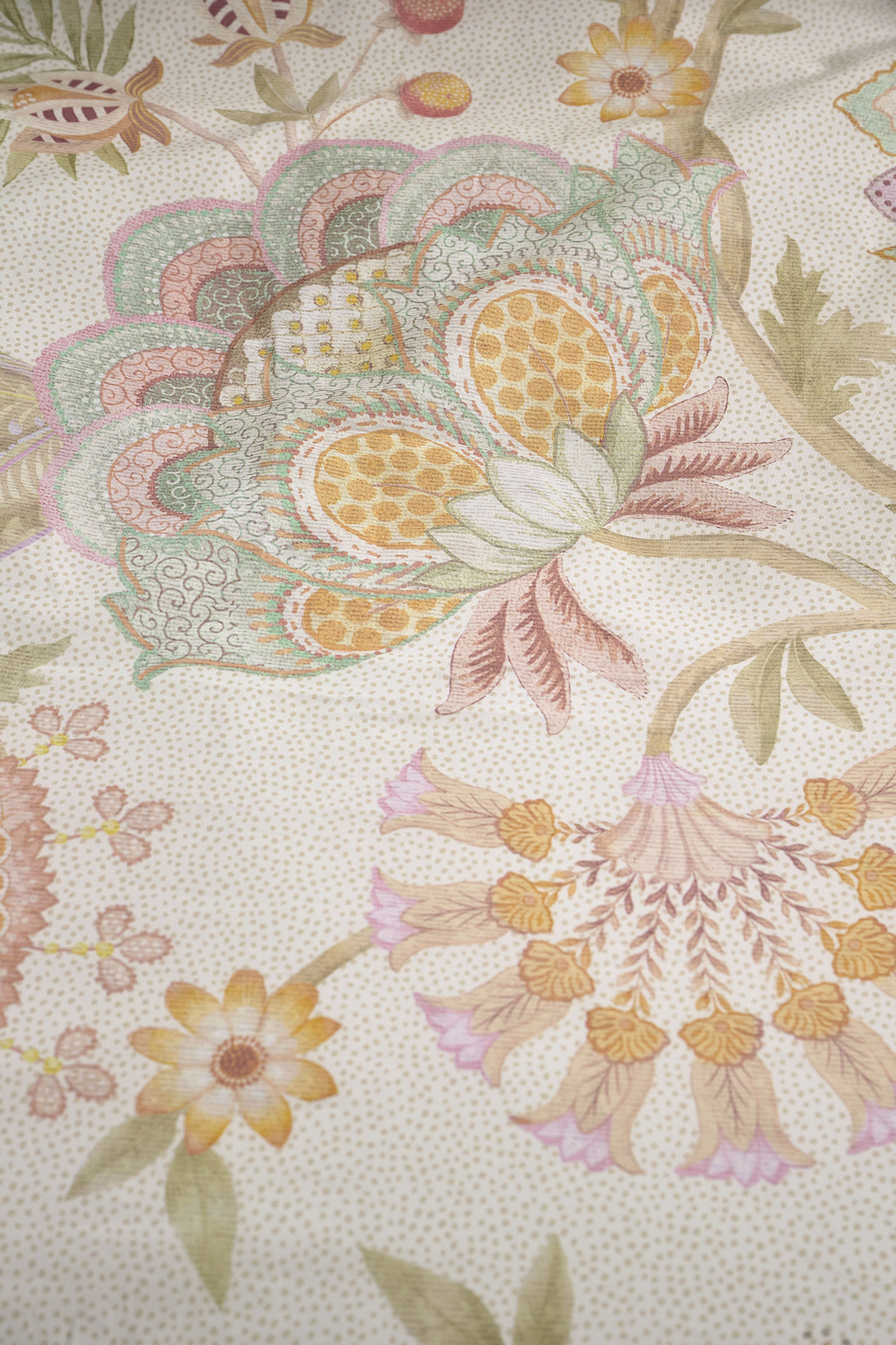 Pip Studio Perkalbettwäsche Bombay Bold | Off-White