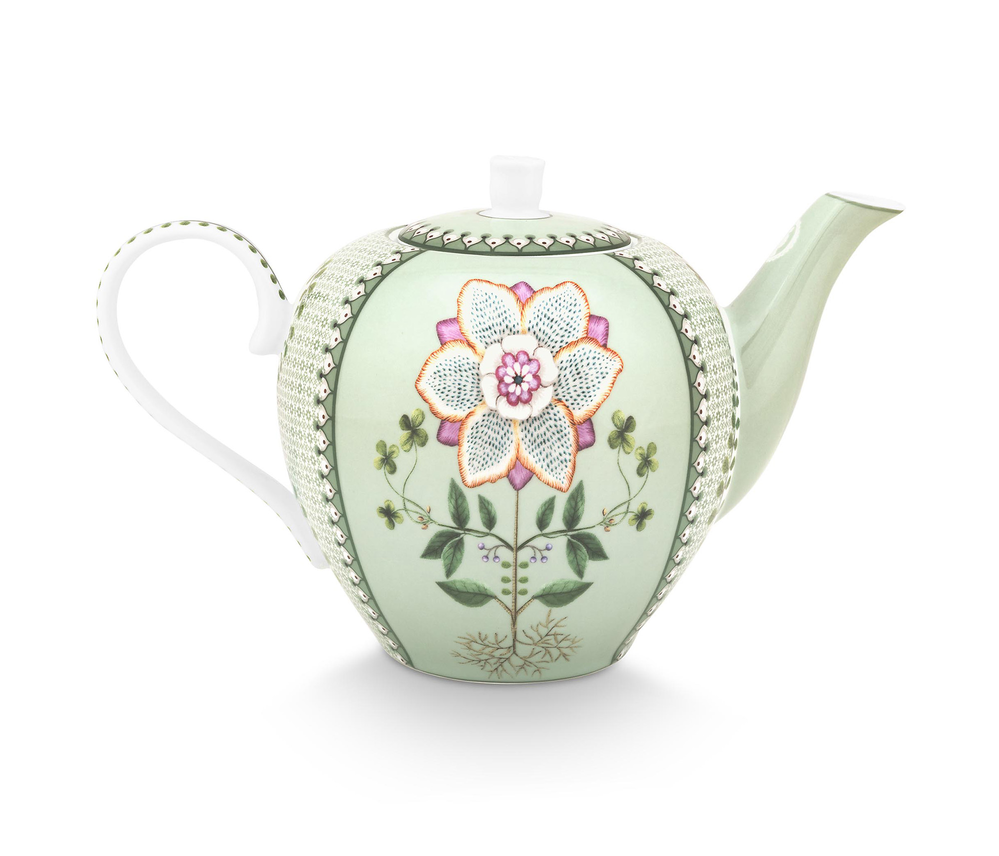 Pip Studio Teekanne gross Lily&Lotus | hellgrün