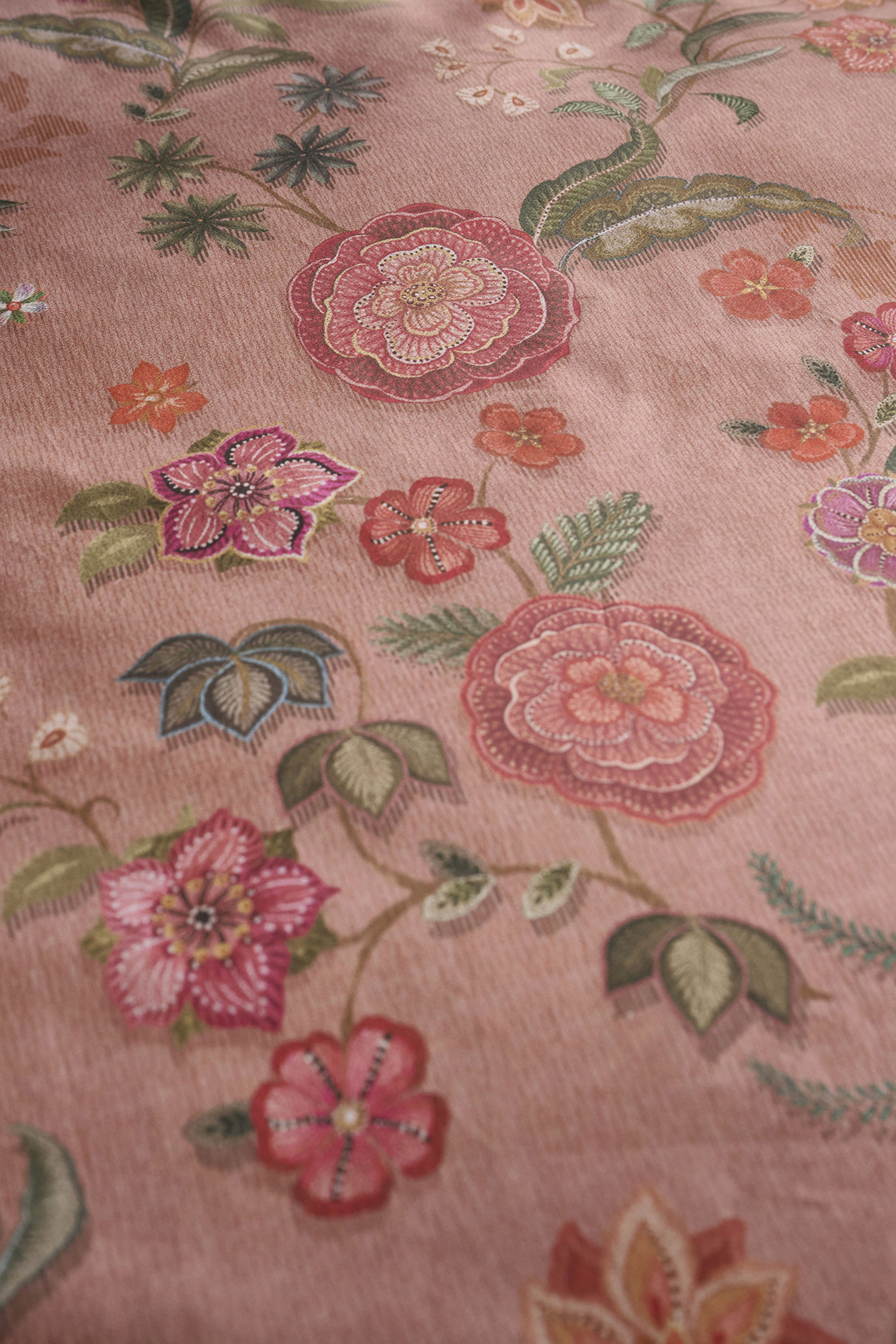 Pip Studio Perkalbettwäsche Coco Flower | Coral