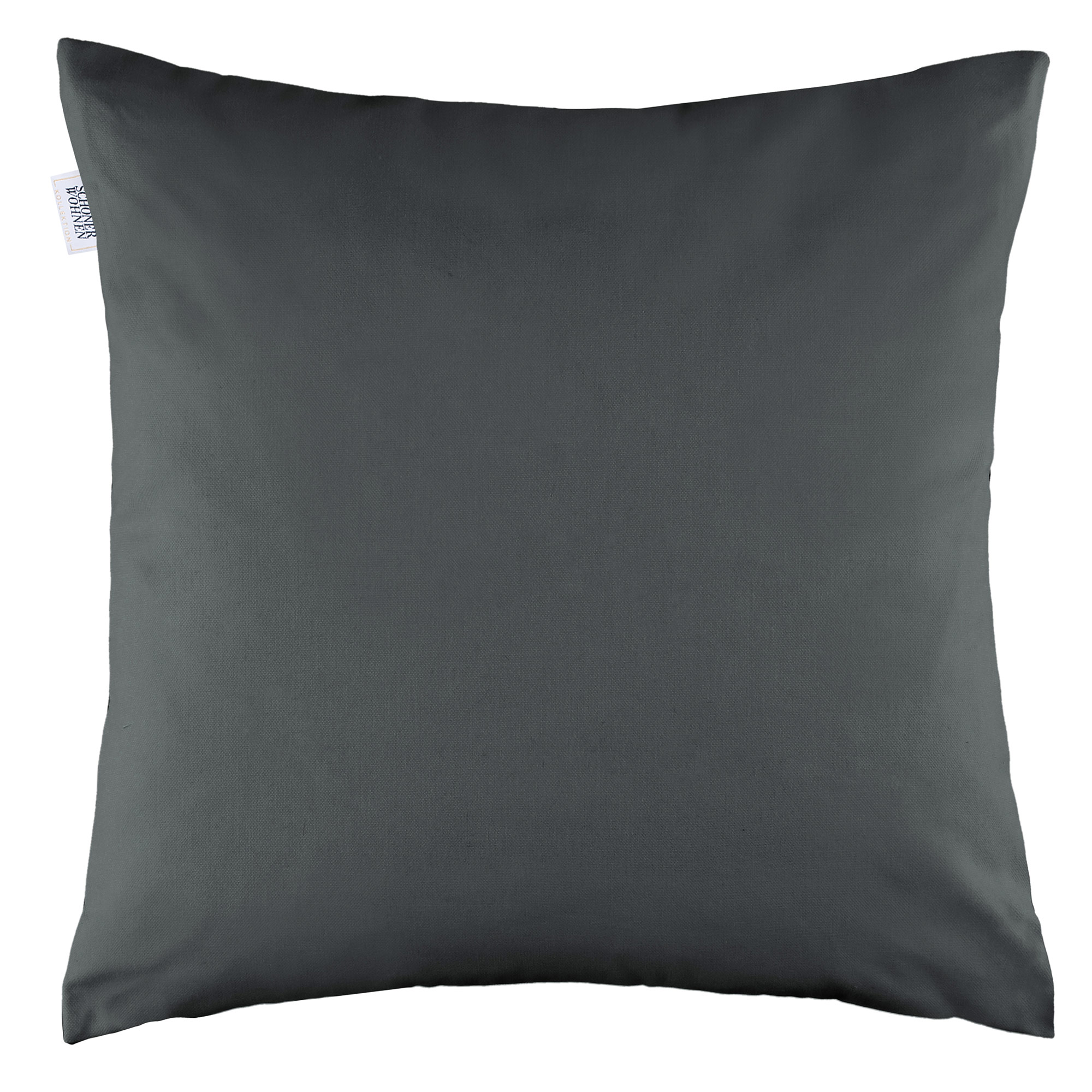 Schöner Wohnen Kollektion Kissenhülle Plant | 012 anthrazit