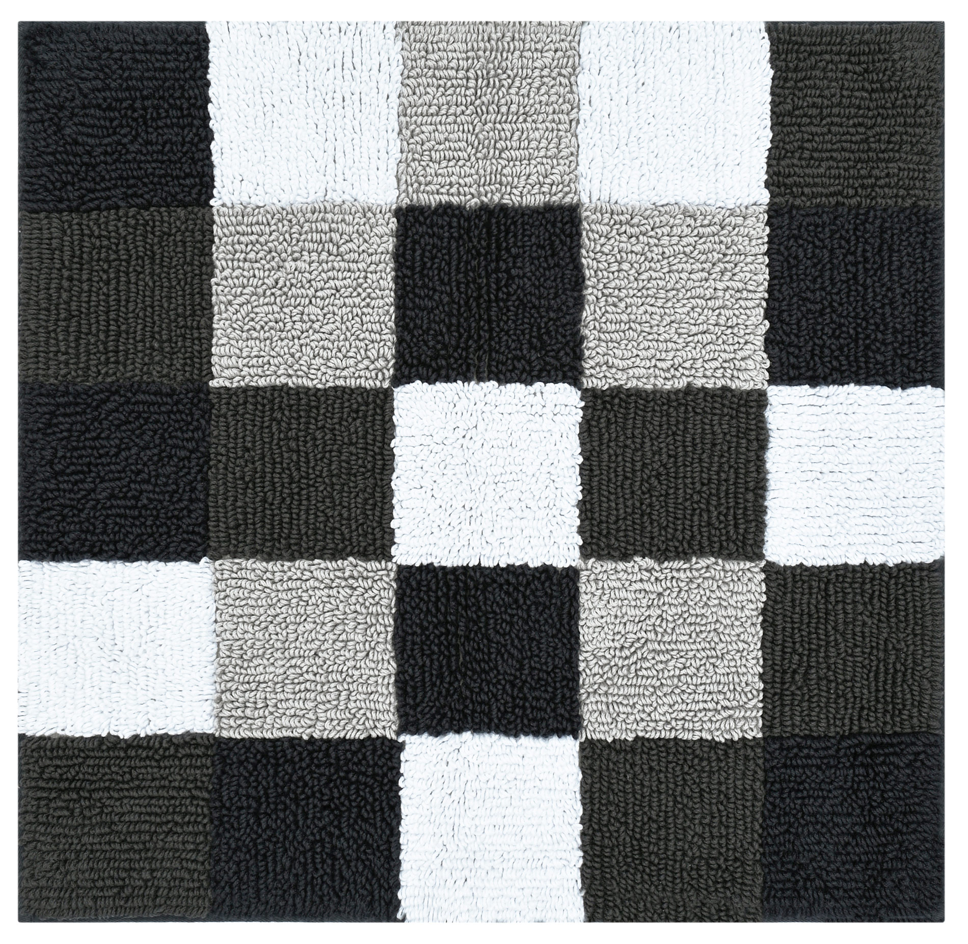 Cawö Badteppich Square 1011 | 77 stein