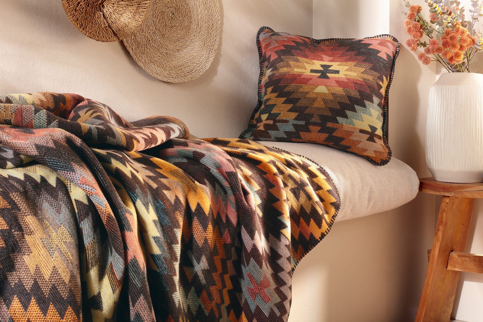 Biederlack Plaid / Decke Nomad Glow