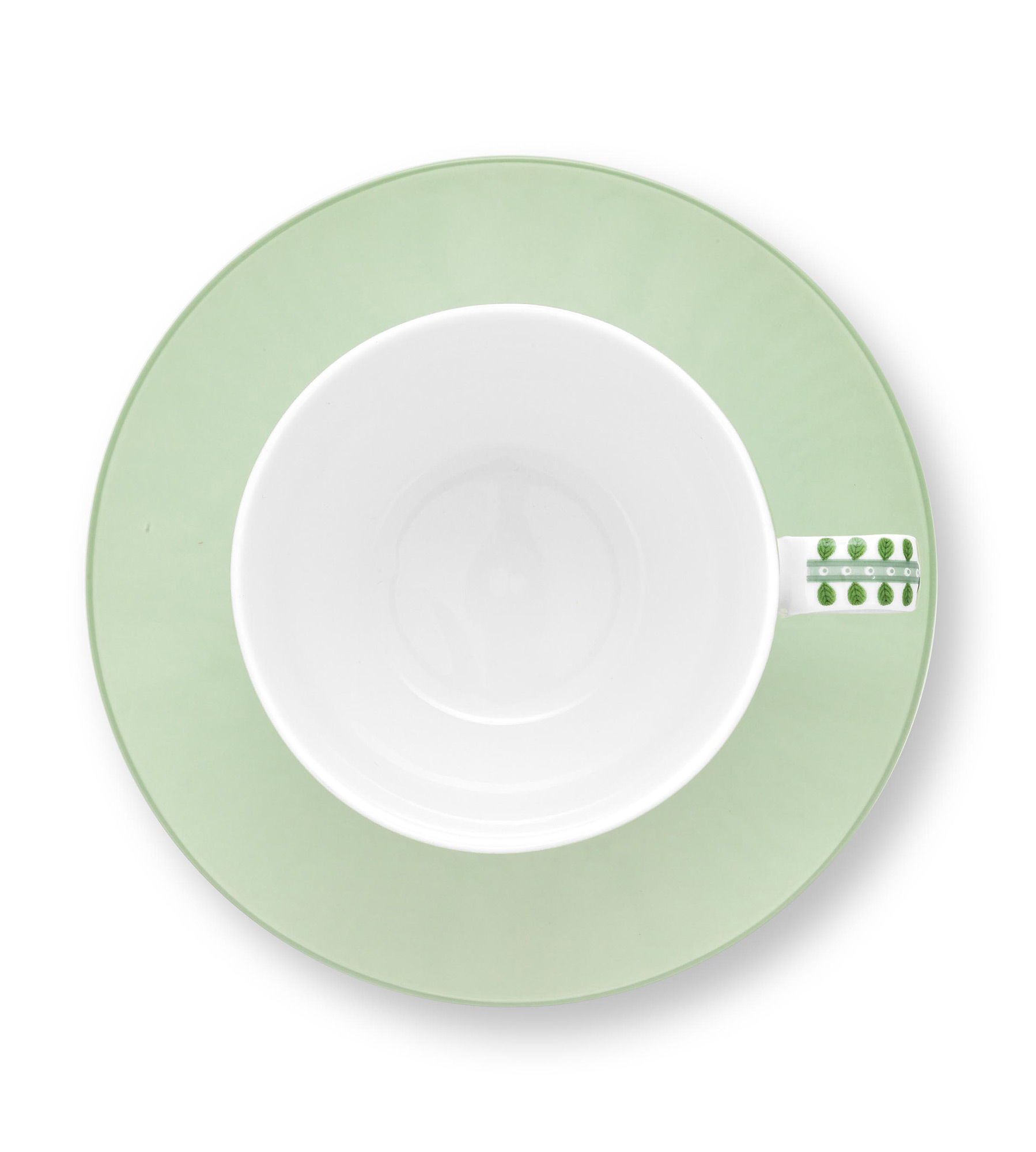 Pip Studio Tasse & Untertasse  Lily&Lotus | hellgrün