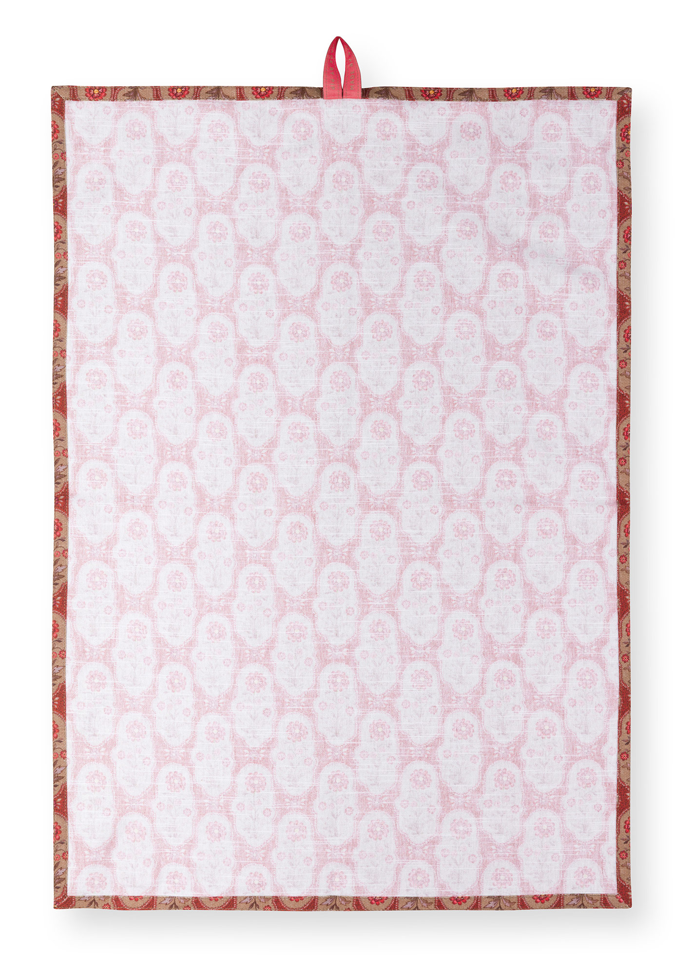 Pip Studio 2 Geschirrtücher Blooming Tales | Dark Red