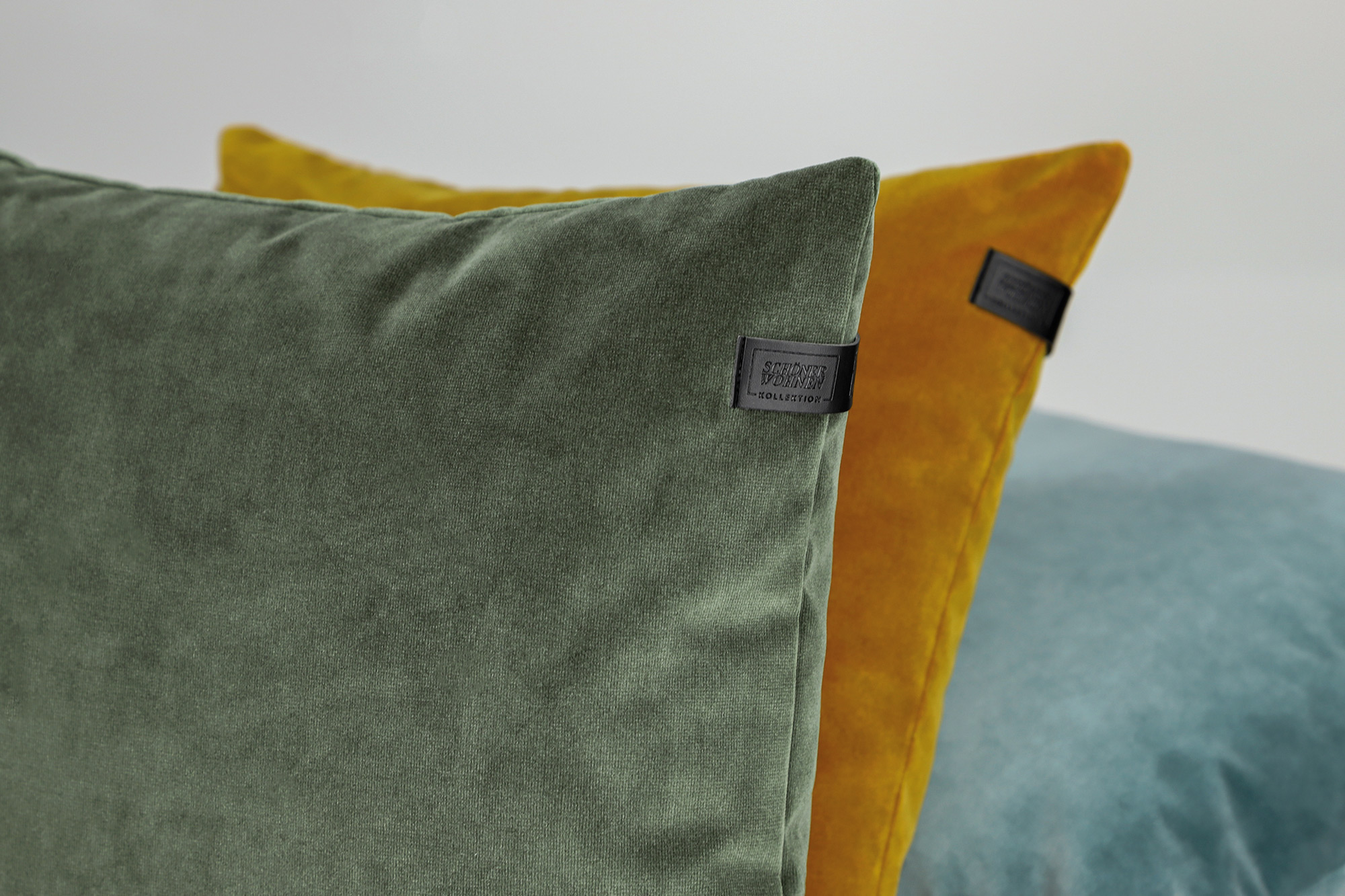 Schöner Wohnen Kollektion Kissenhülle SOUL | 090 grün