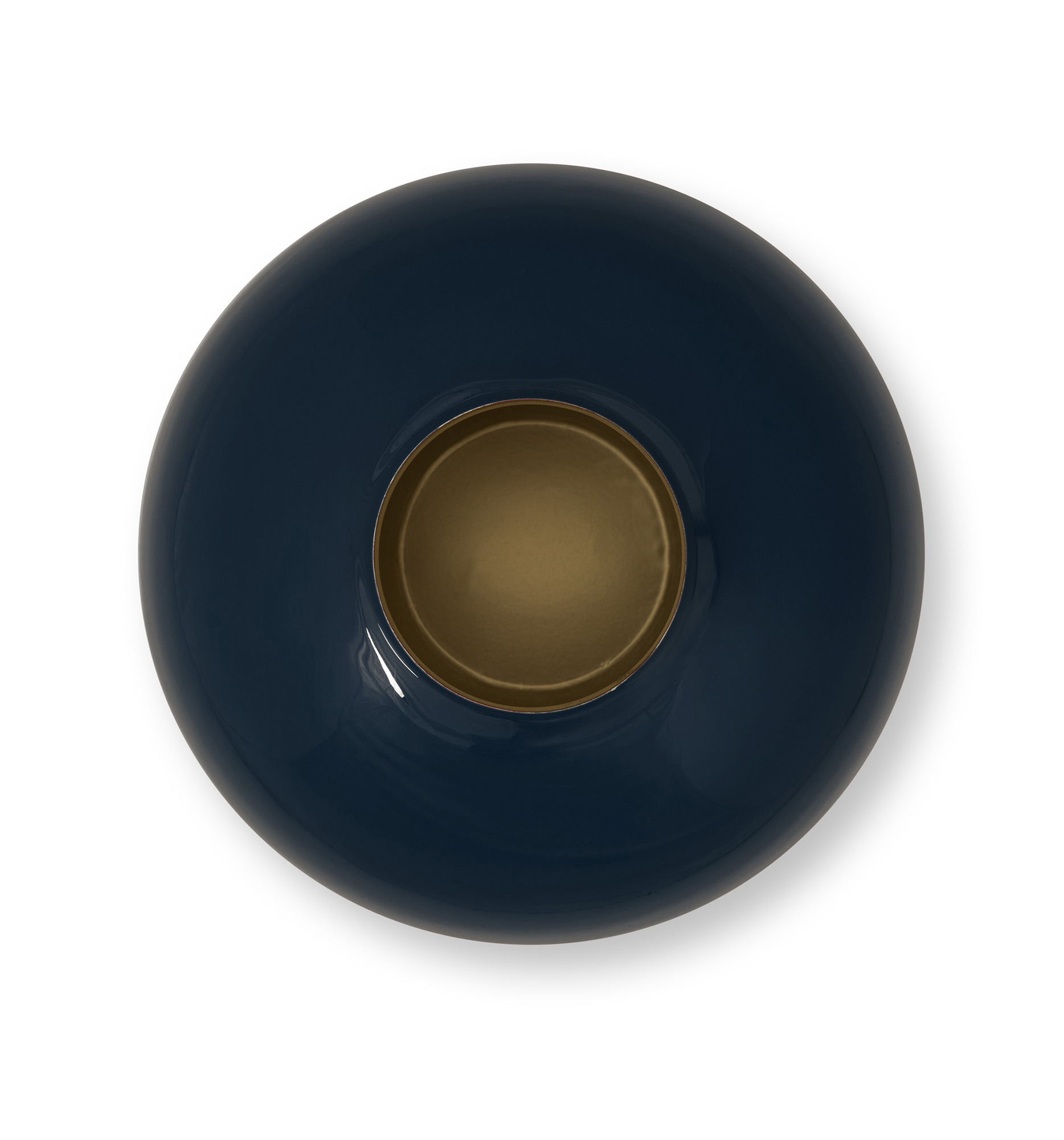 Pip Studio Metall Vase  | Mid Blue