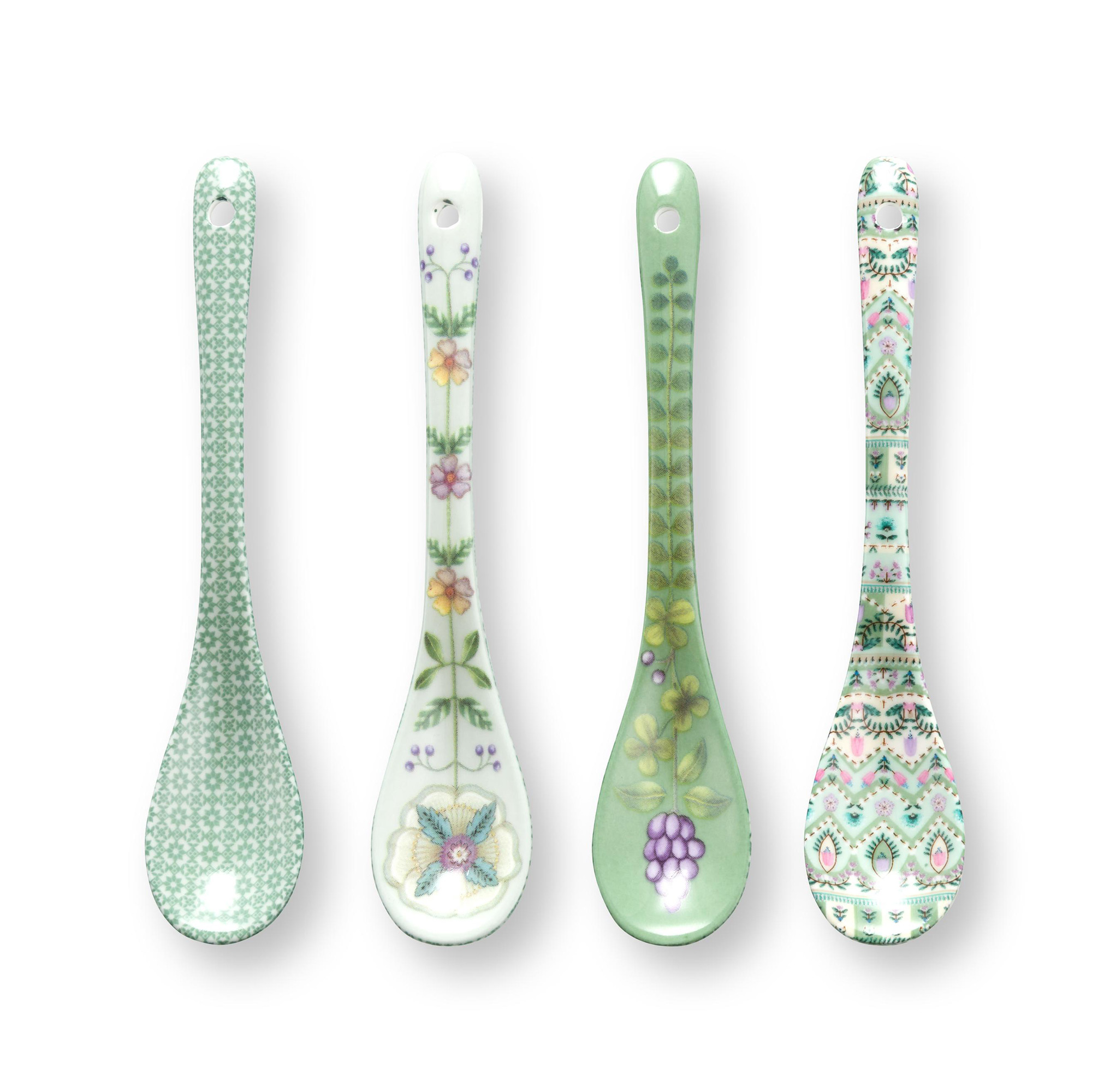 Pip Studio 4 Teelöffel Lily & Lotus | Light Green