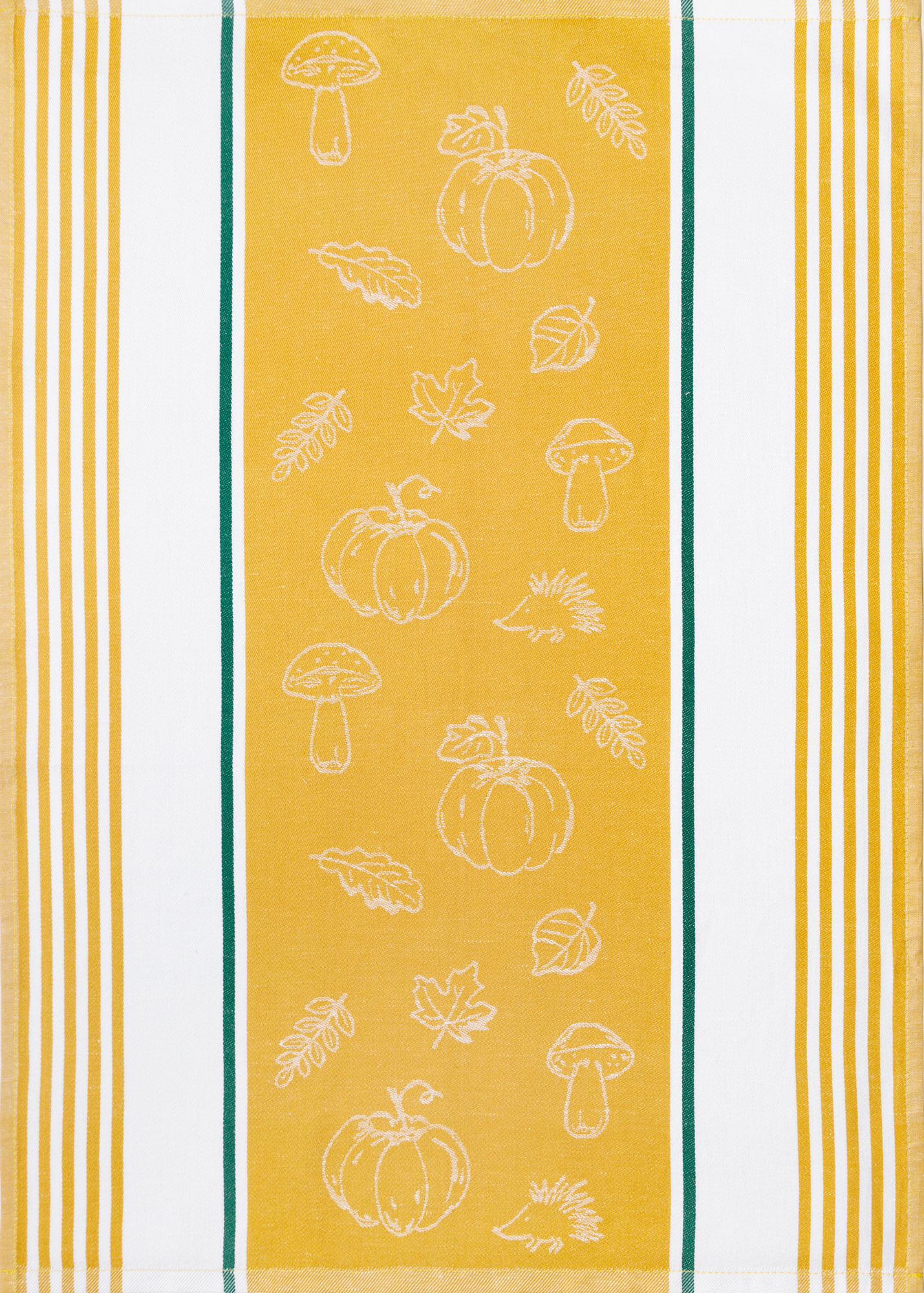 Kracht HL Küchentuch Jacquard HERBSTLICH | 14 Gelb