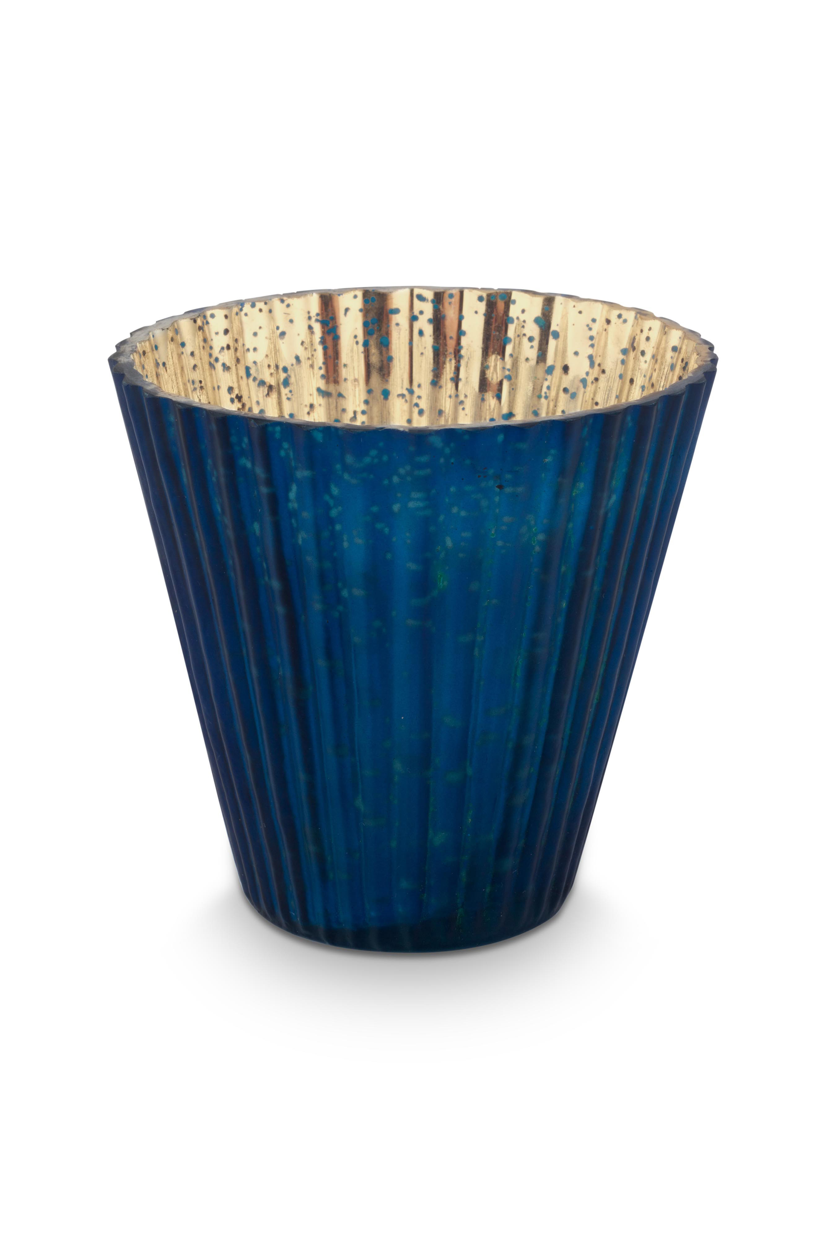 Pip Studio 3er Set Teelichthalter gross Love Birds | blau