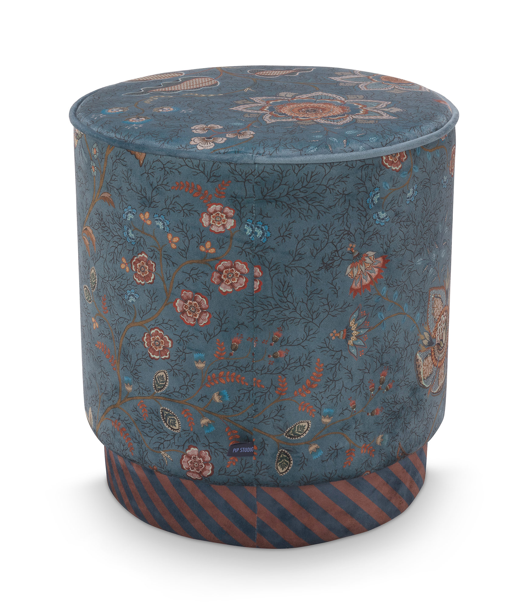 Pip Studio Pouf Sitzpouf Mumbai Morning | blau
