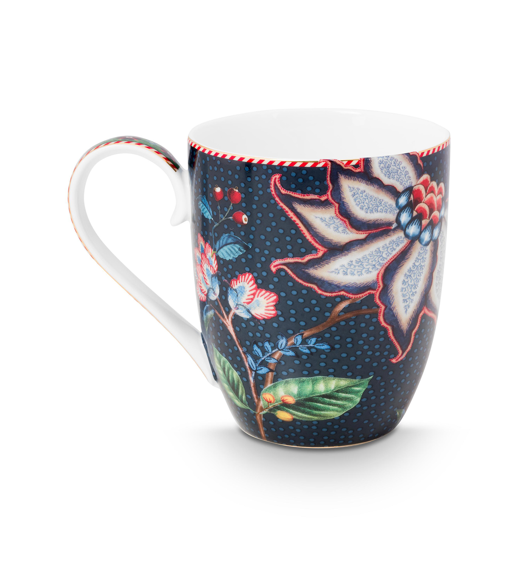 Pip Studio 2er Set Tassen gross Berry Blues | blau