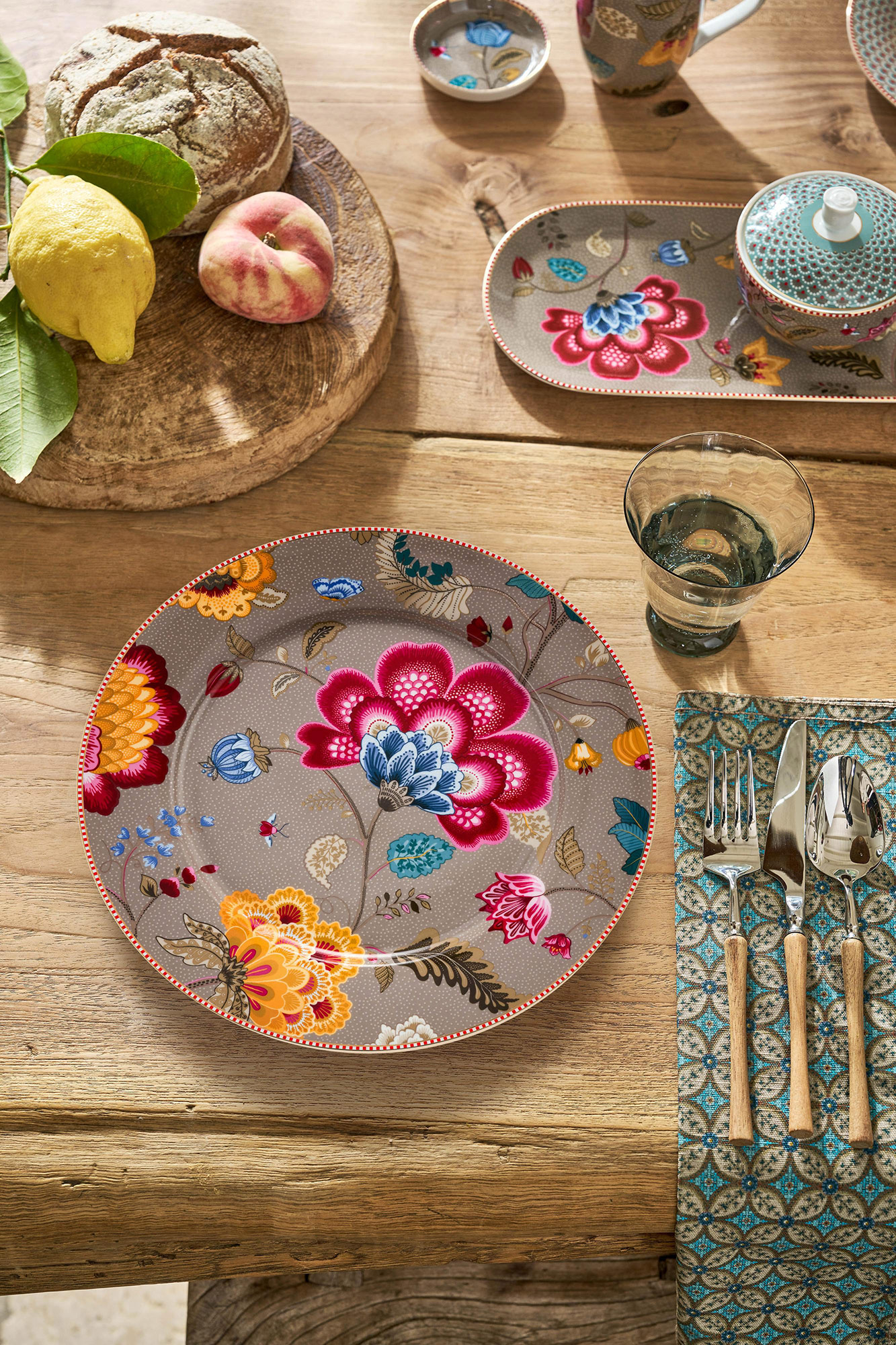 Pip Studio Teller Blooming Tales | Khaki