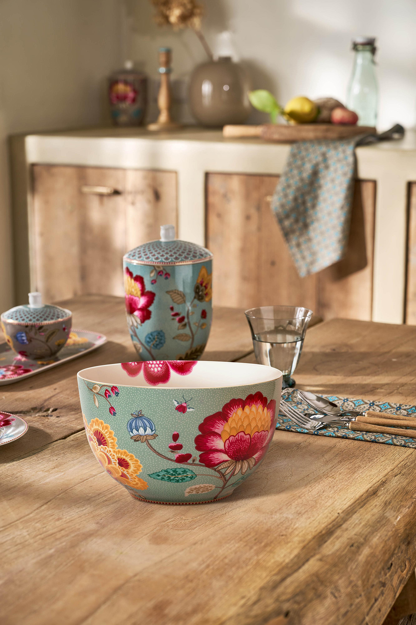 Pip Studio Schale Blooming Tales | Fantasy Blue