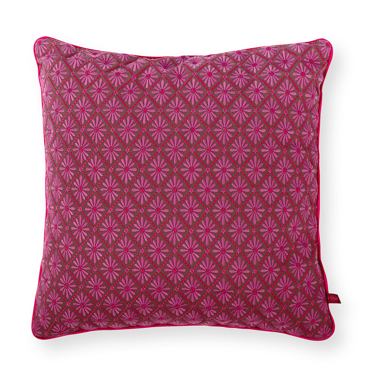 Pip Studio Zierkissen Giyani Embroidery | pink