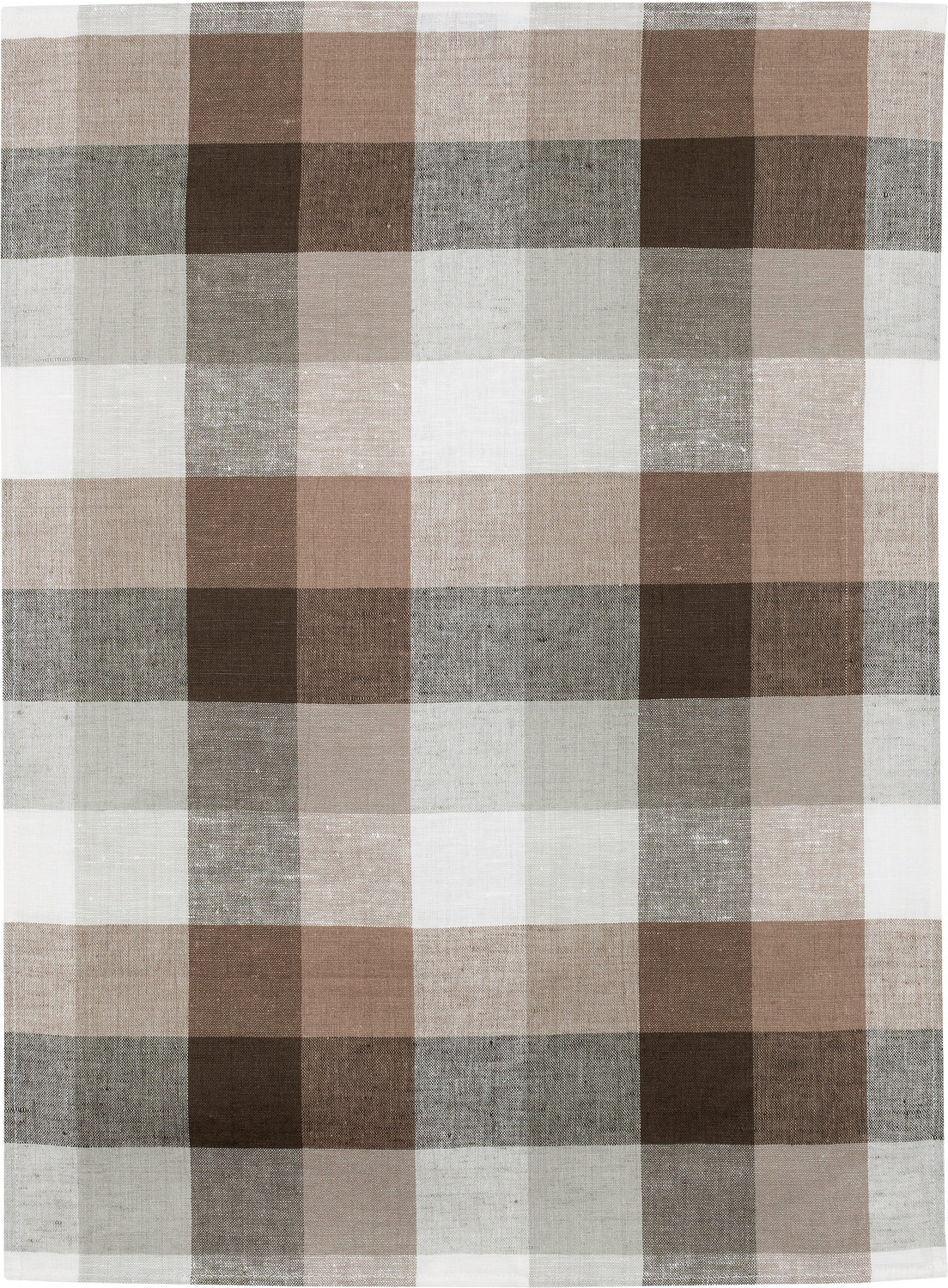 Kracht HL Küchentuch gewebt KARO | 17 Anthrazit