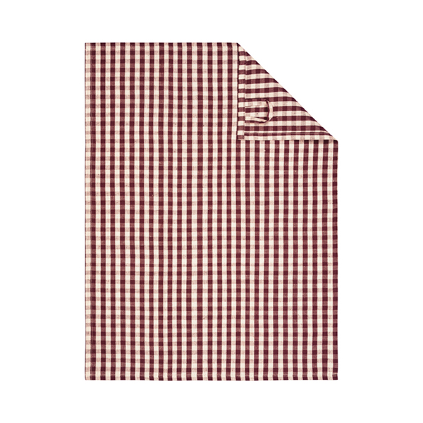 Cawö Geschirrtuch Linen Classics 538 | 83 burgund