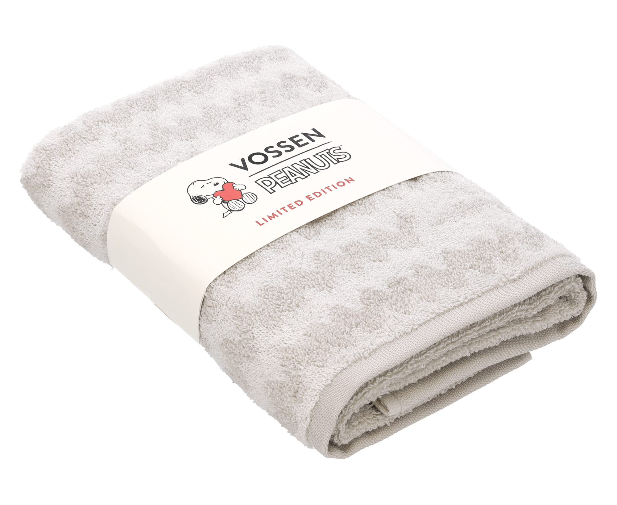 Vossen Handtuch Charlie Brown | 0003 pearl grey