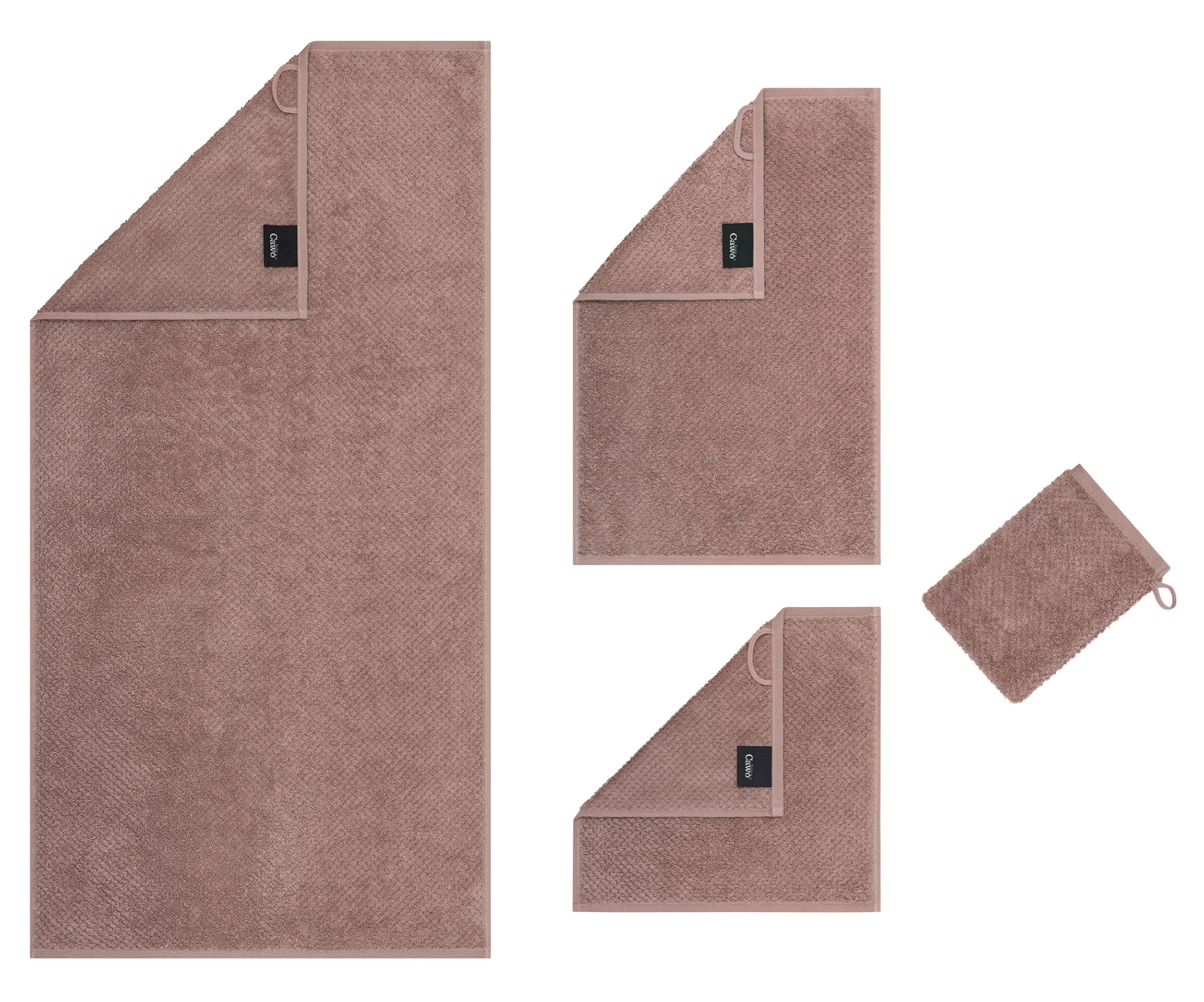 Cawö Handtuch  Pure 6500 | 231 vintage rose
