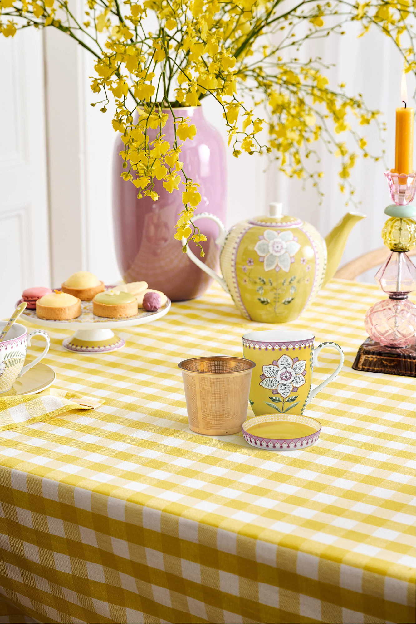 Pip Studio Tea for One Lily & Lotus | Yellow