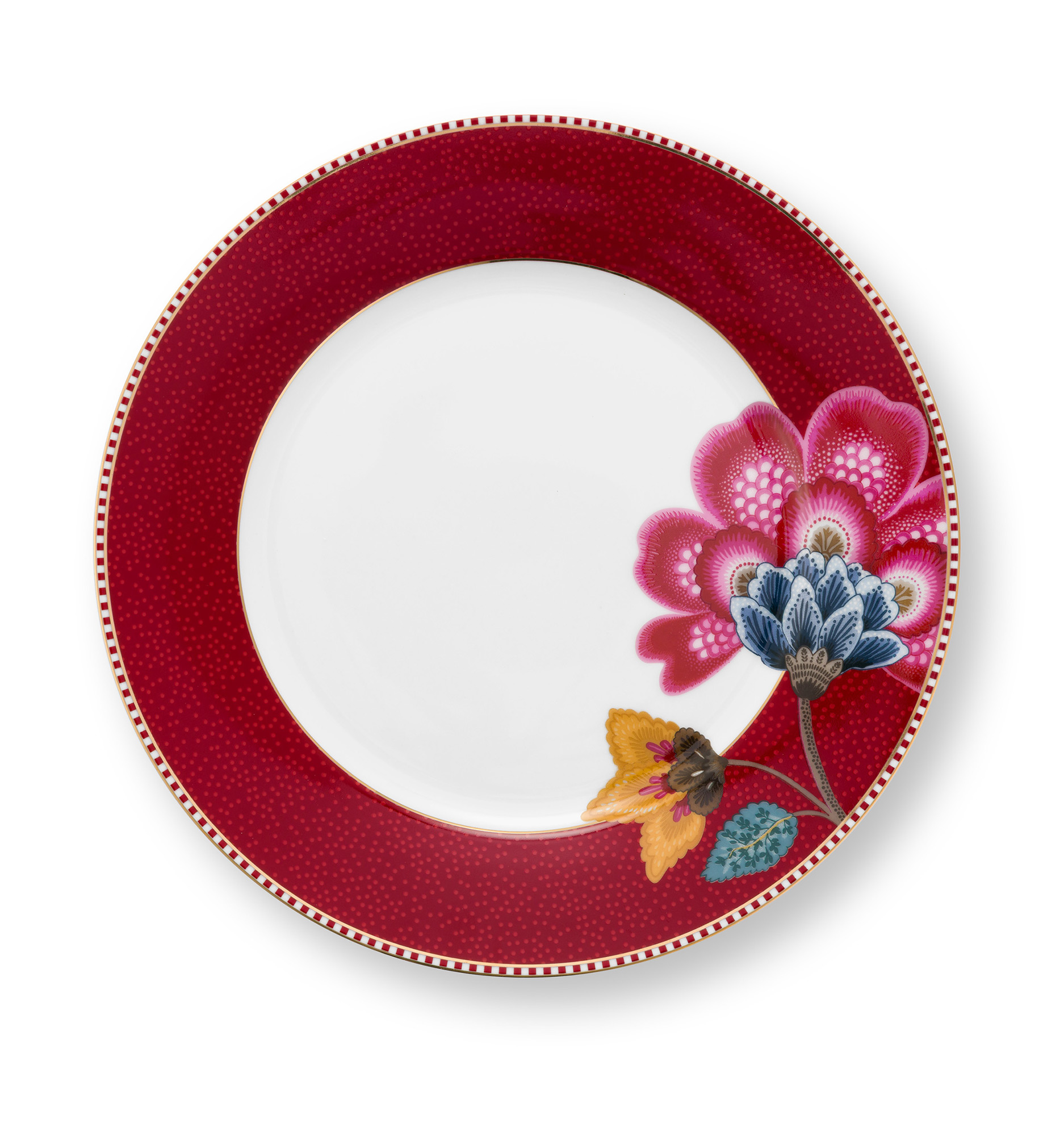 Pip Studio Etagere Kuchenständer Blooming Tales | Dark Red